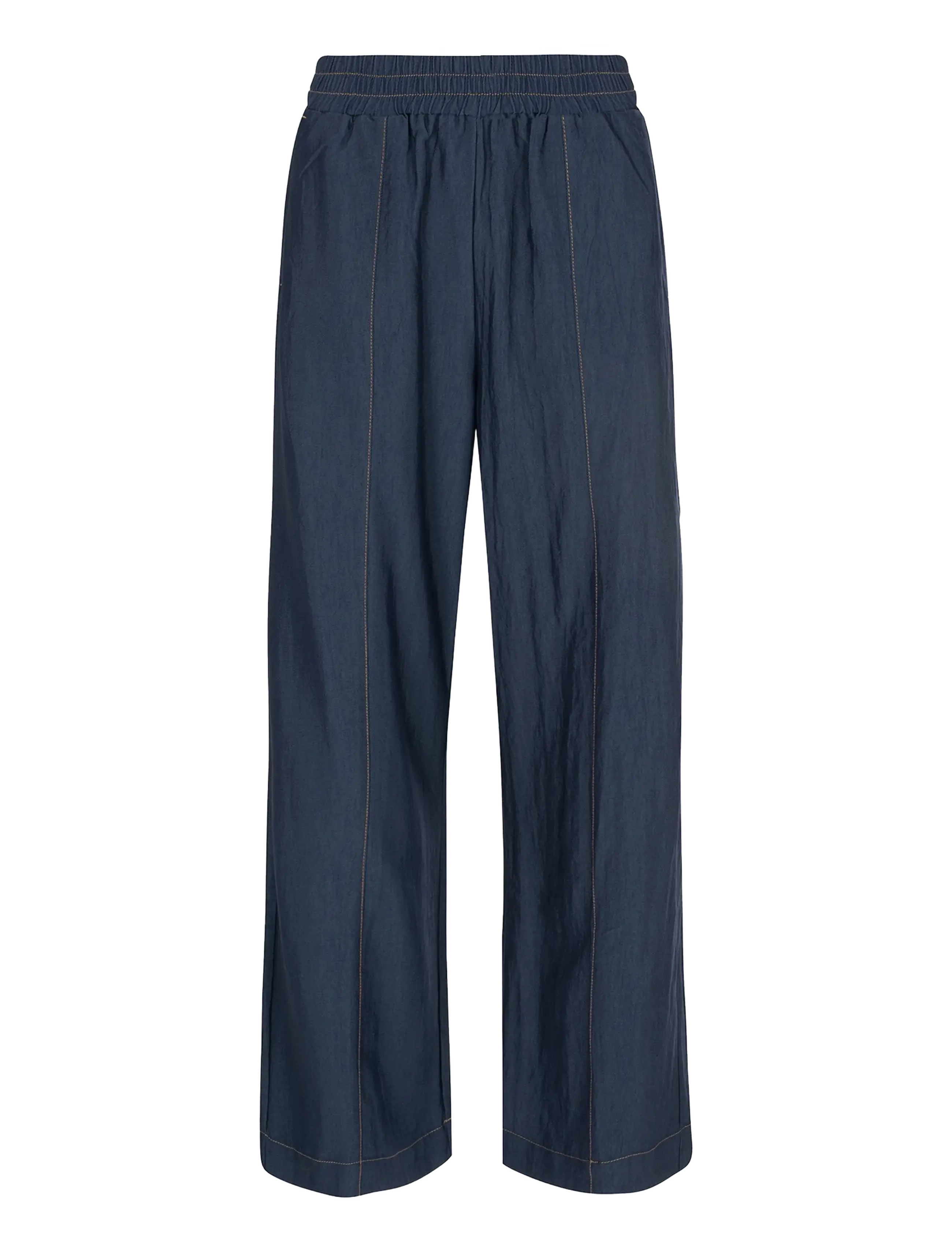 LUXZUZ Donna Hose Navy - XXL - Damen