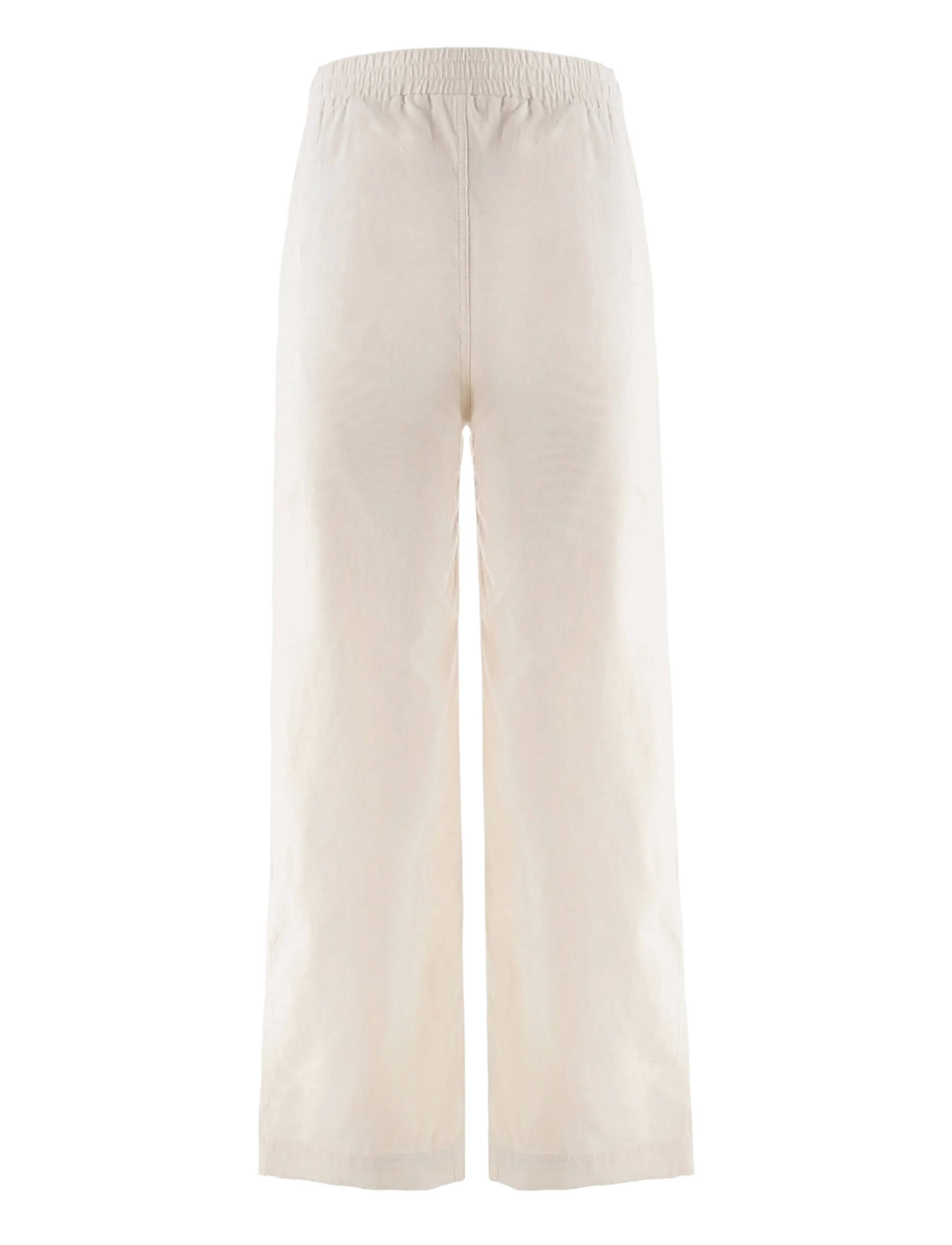 Luxzuz - Eicord Pant - festtøj til outletpriser - 741 ecru - 2