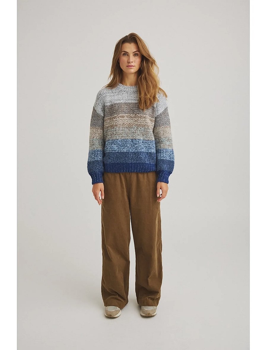 Luxzuz - Eicord Pant - hosen mit weitem bein - 782 otter - 0