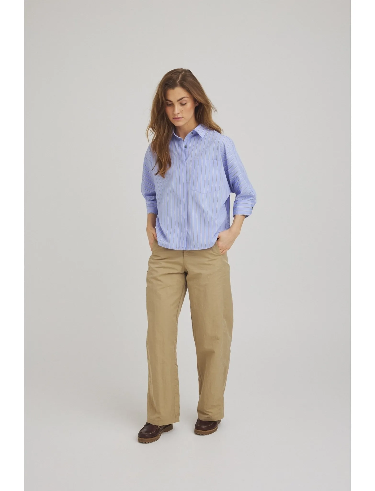 Luxzuz Sylvie Pant - Bukser - CHINCHILLA / beige