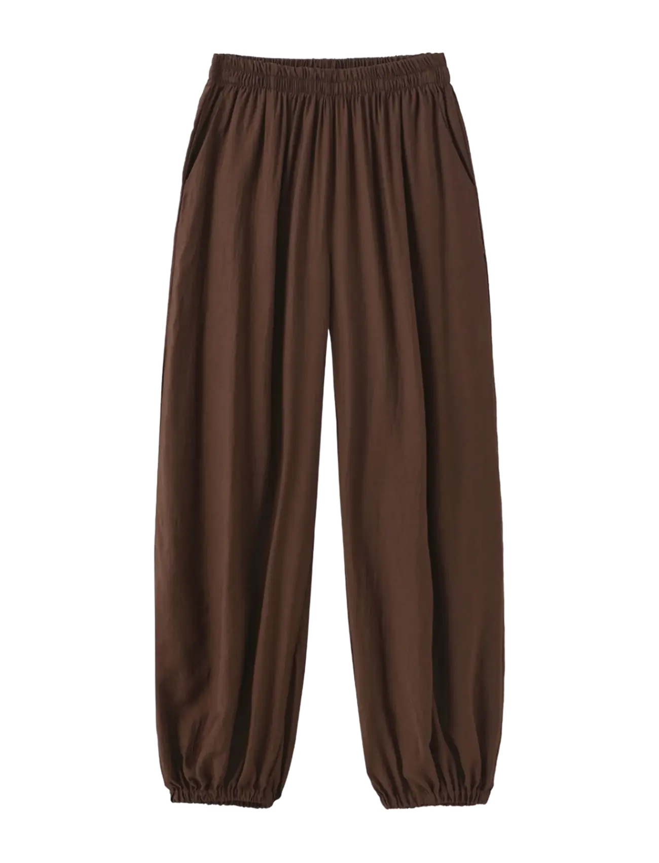 Luxzuz Adolphi Pant - Bukser - DARK BROWN / brown
