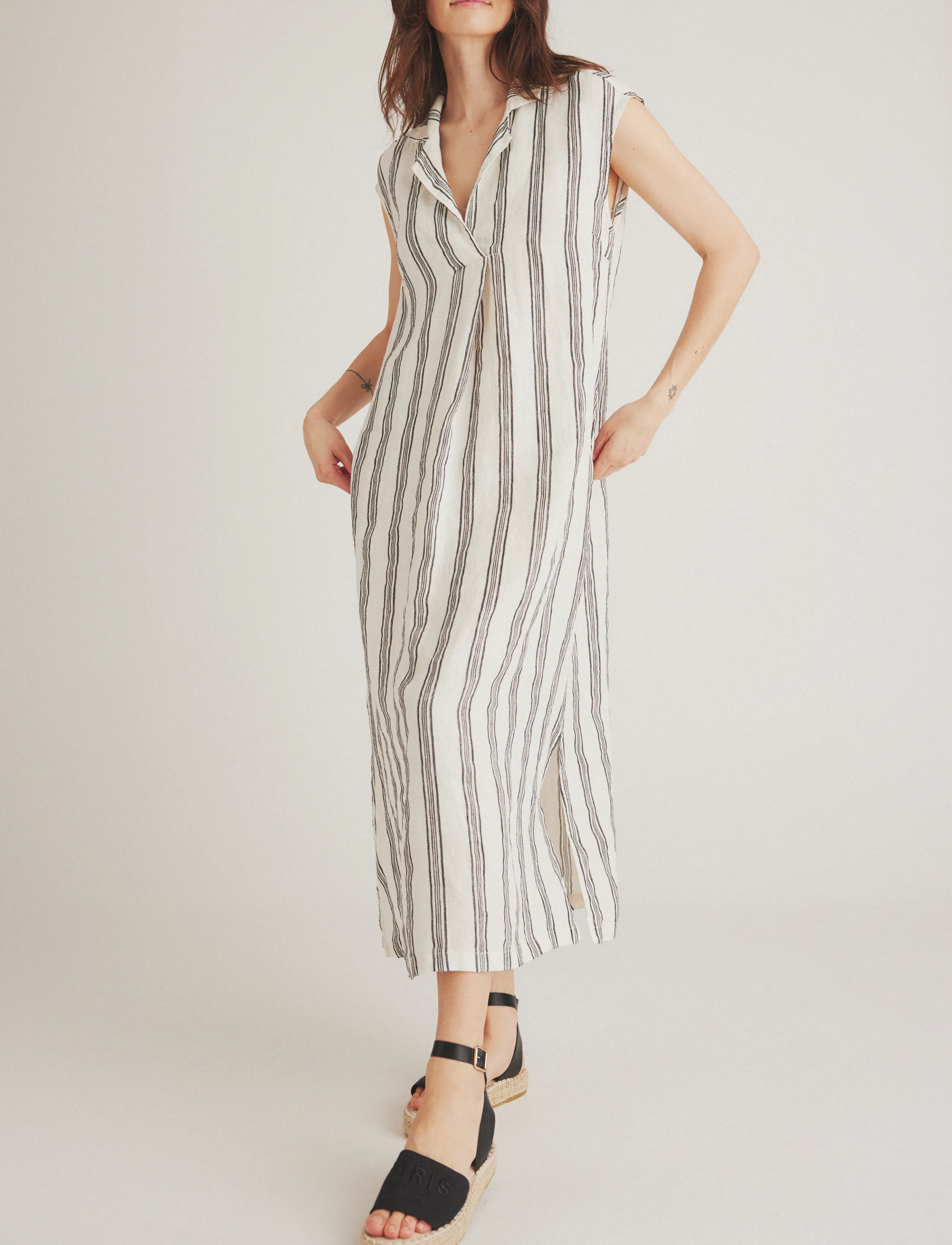 Luxzuz Karimana Dress - Maxikleider - 738 OFF WHITE / white