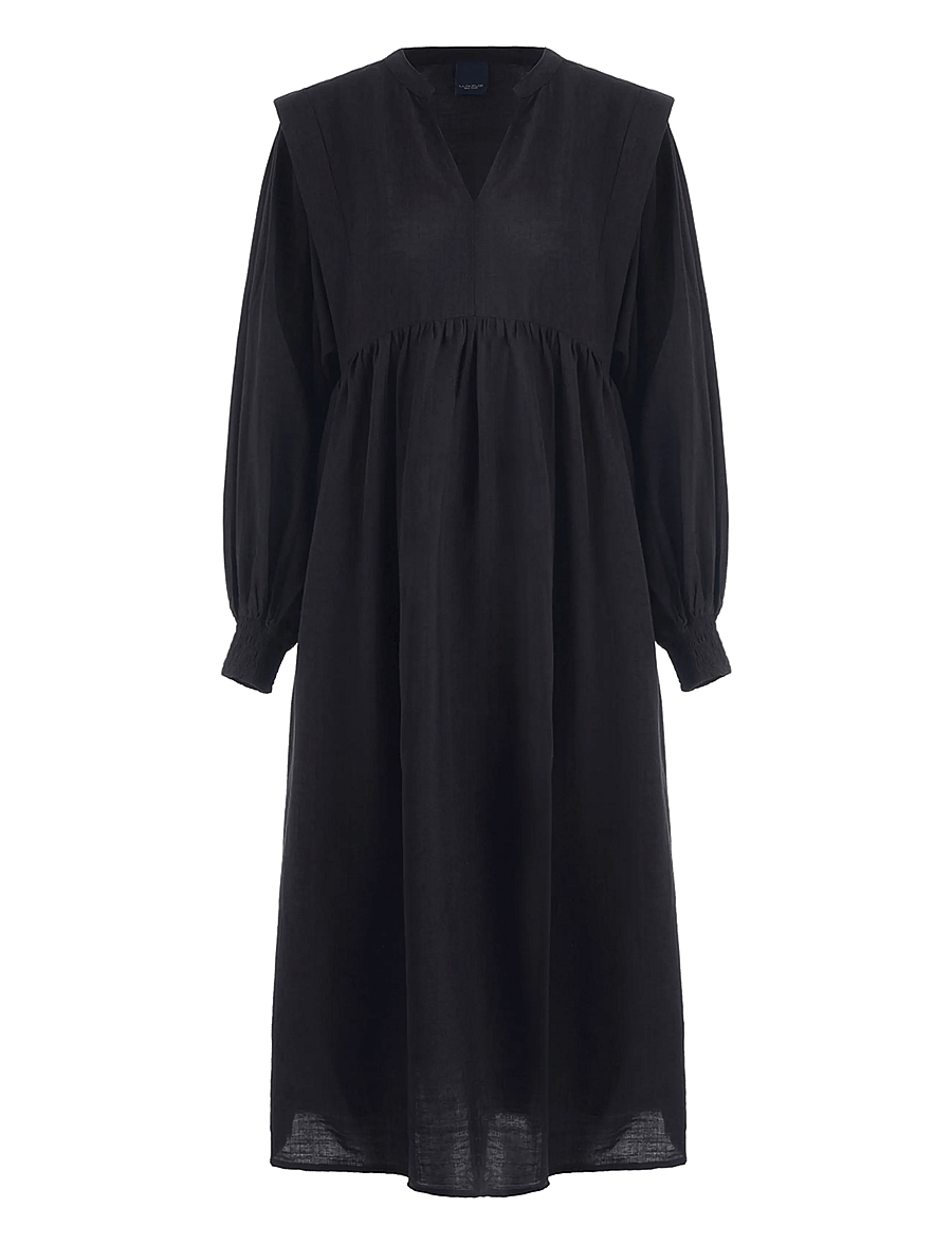 Luxzuz - Jerica Dress - midikleider - 999 black - 0