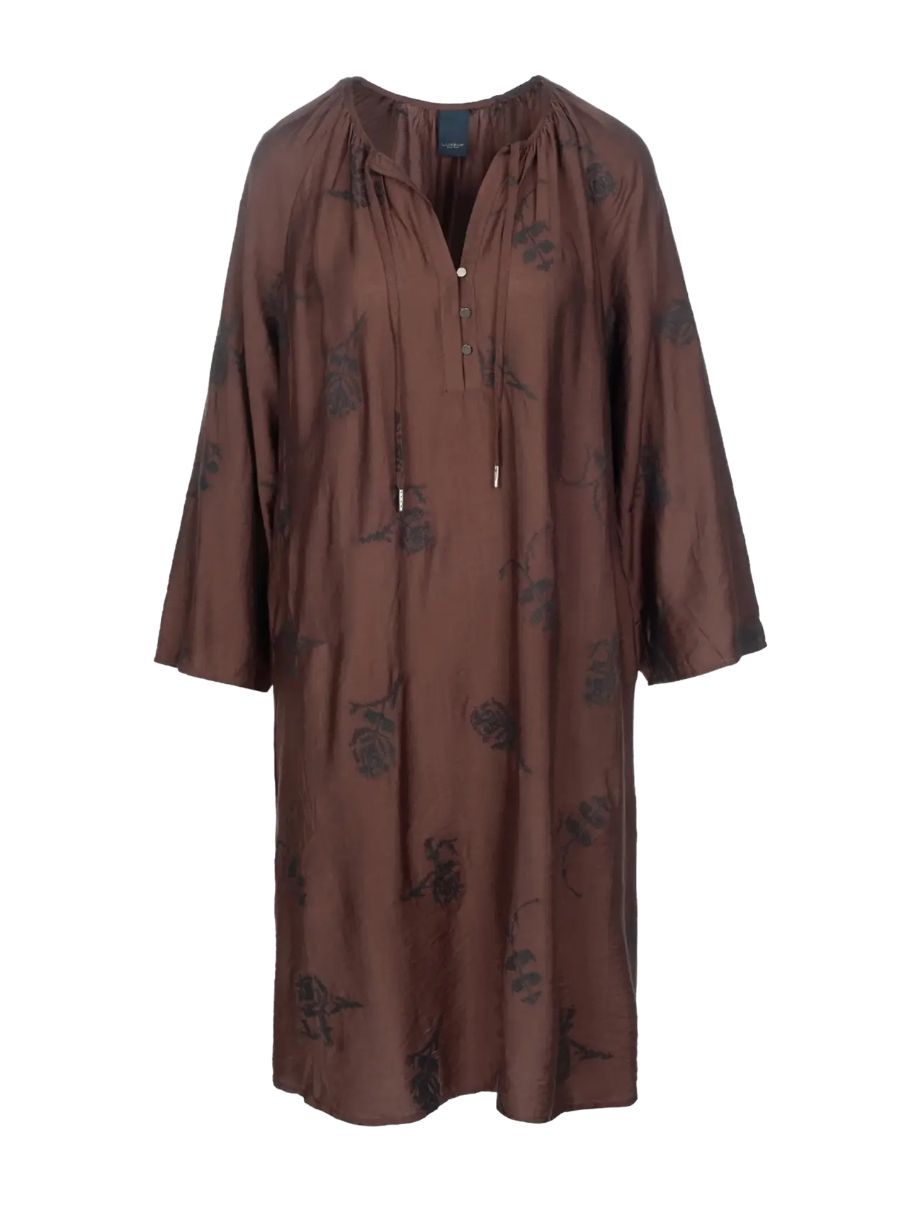 Luxzuz - Eivor Dress - midikleider - suitcase brown - 1