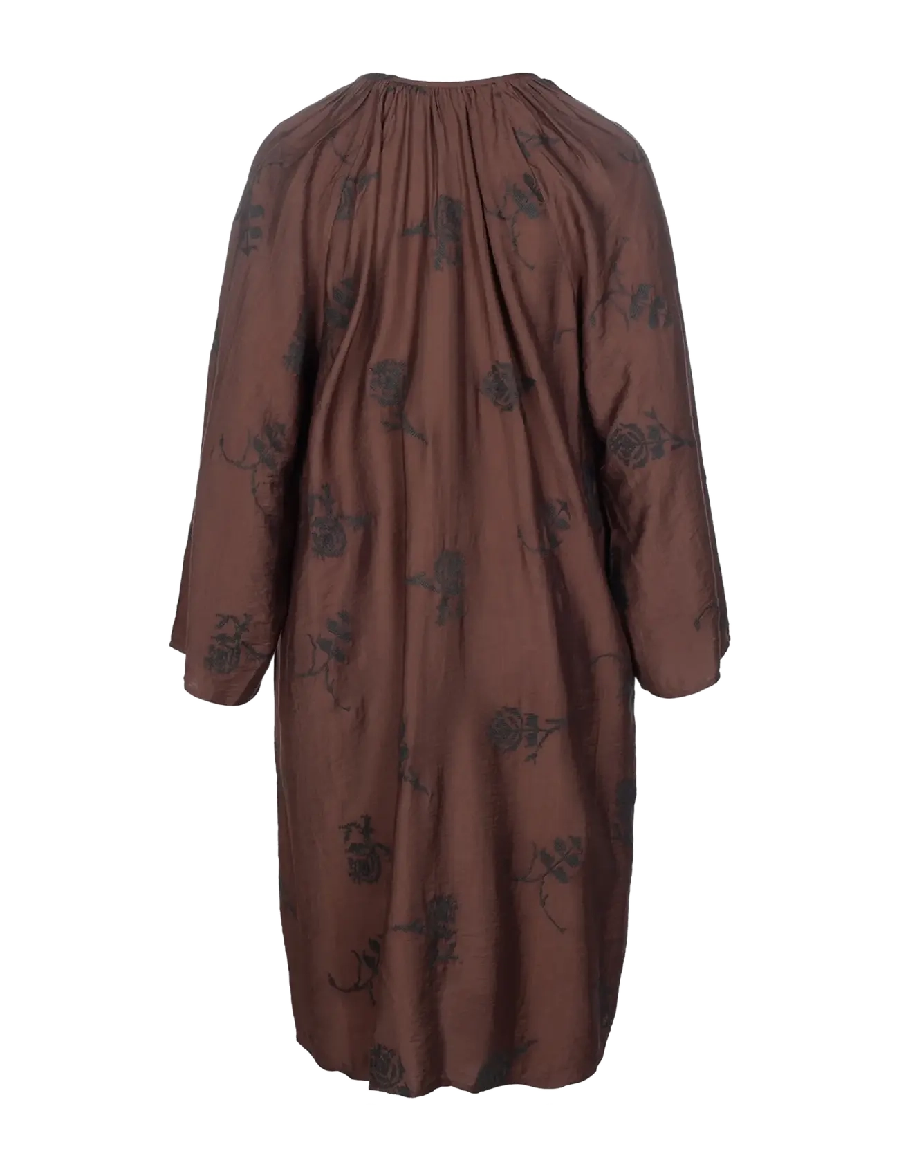 Luxzuz - Eivor Dress - midikleider - suitcase brown - 2