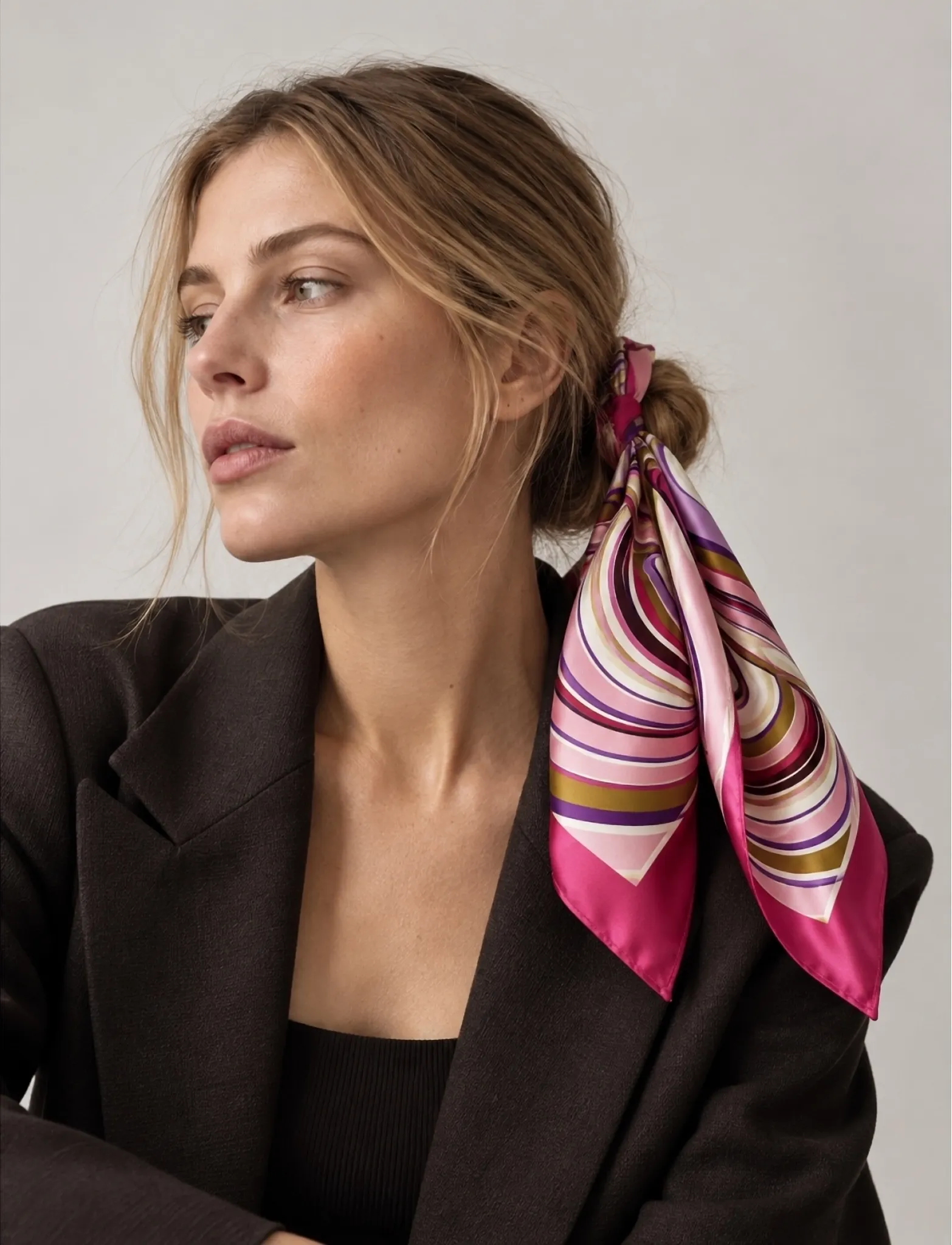 Luxzuz - Bandito Scarf - lowest prices - pink lemonade - 0