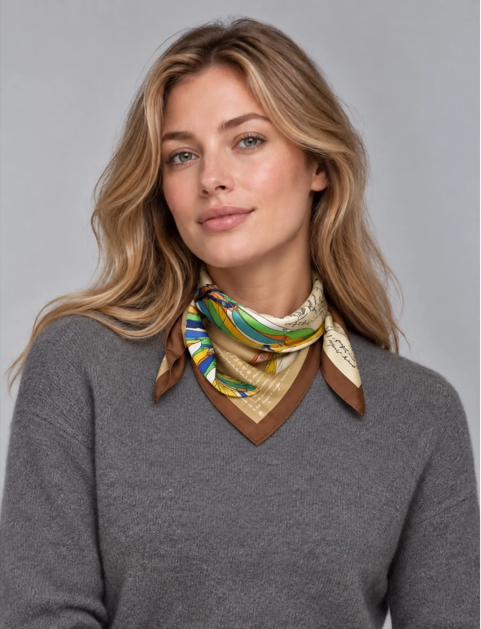 Luxzuz - Bandolara Scarf - lowest prices - brown sugar - 0