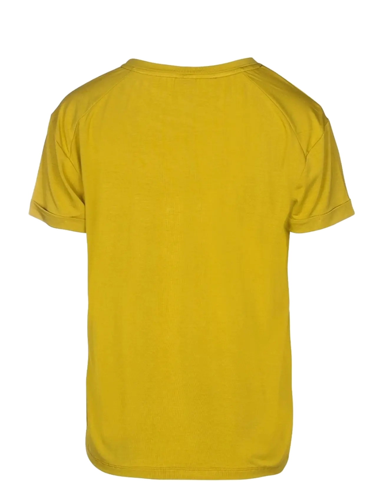 Luxzuz - Karin Bamboo T-Shirt - die niedrigsten preise - 614 golden olive - 2