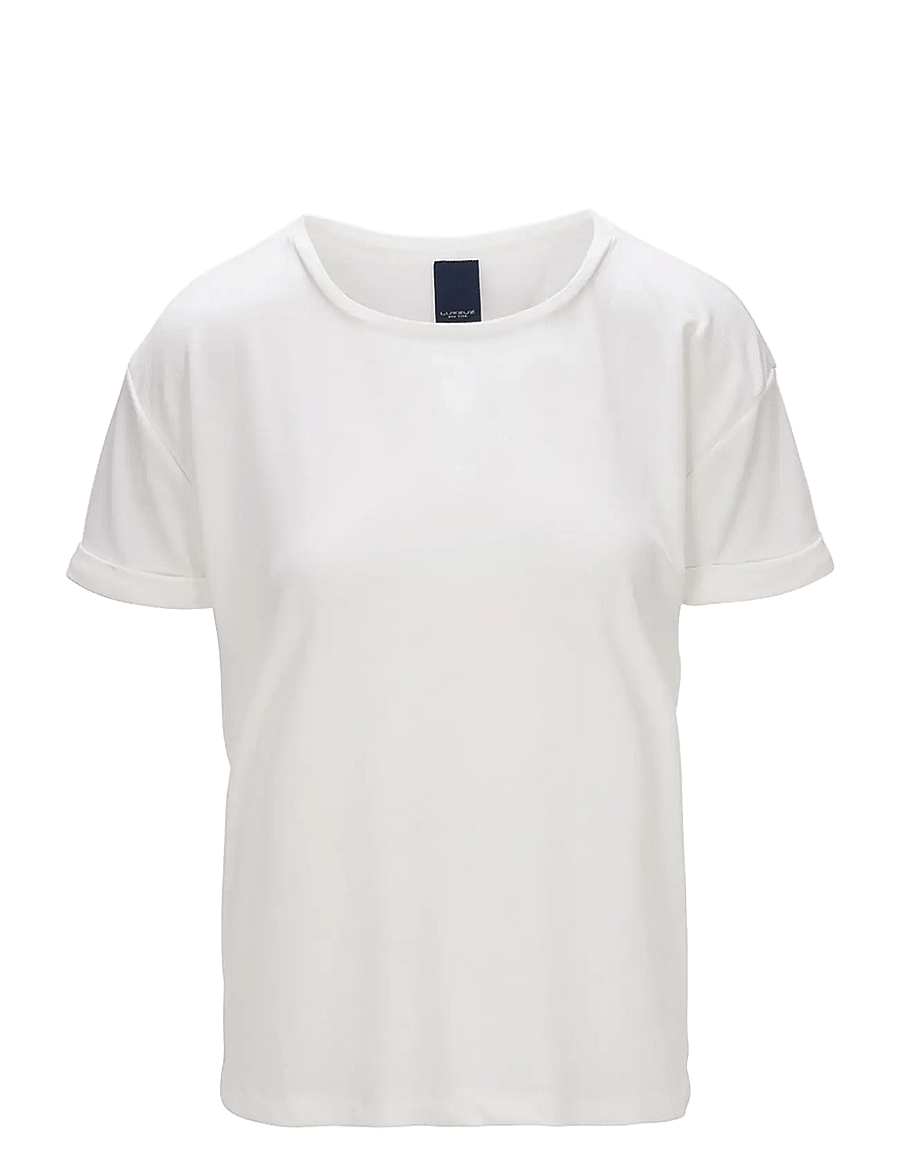 Luxzuz - Karin Bamboo T-Shirt - t-shirts - 737 cream - 1