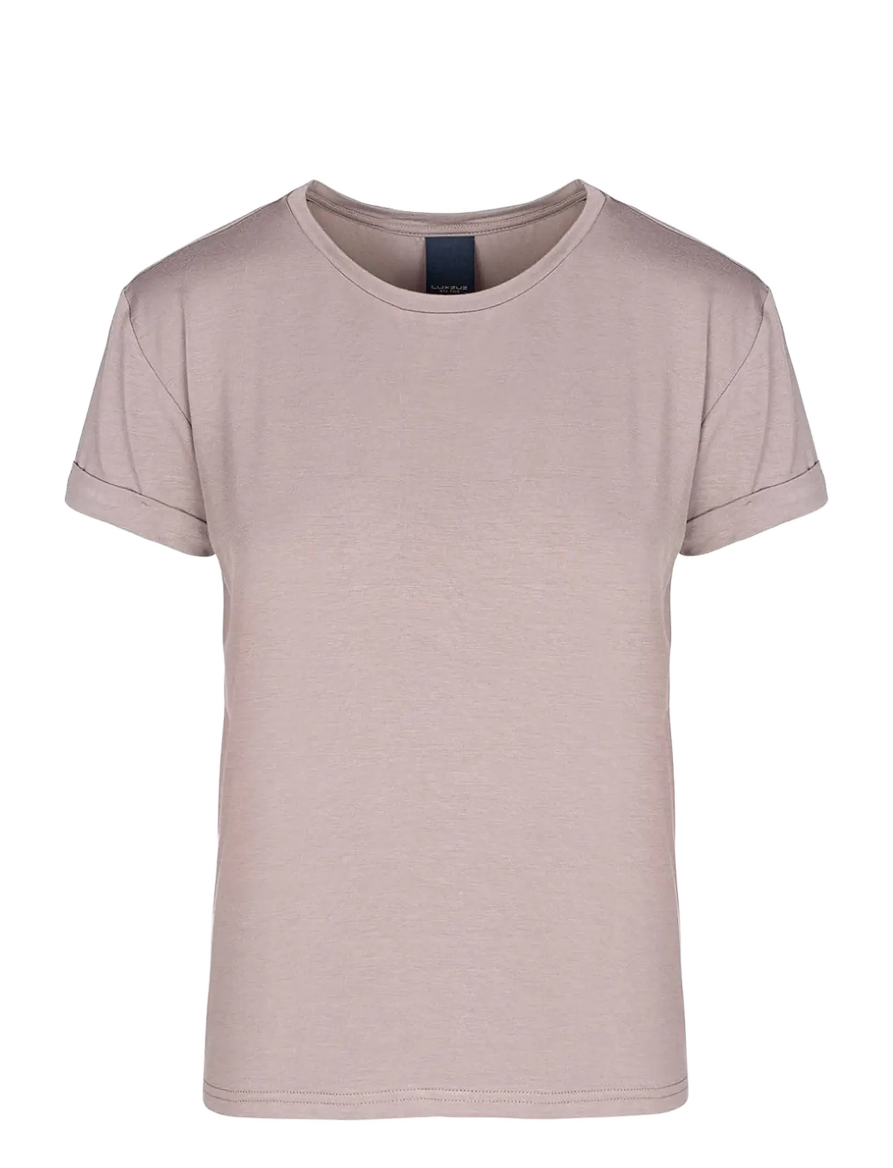 Luxzuz Karin Bamboo T-Shirt - Luxzuz - 765 DRIFT WOOD / beige