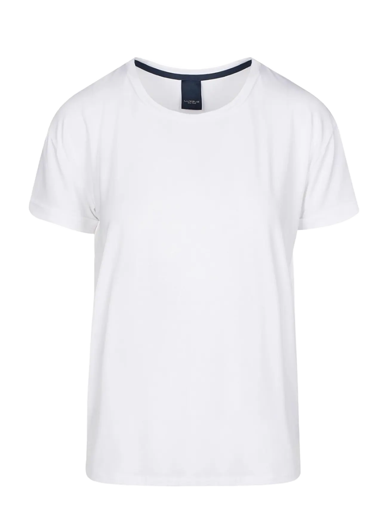 Luxzuz Karin Bamboo T-Shirt - Luxzuz - 901 WHITE / white