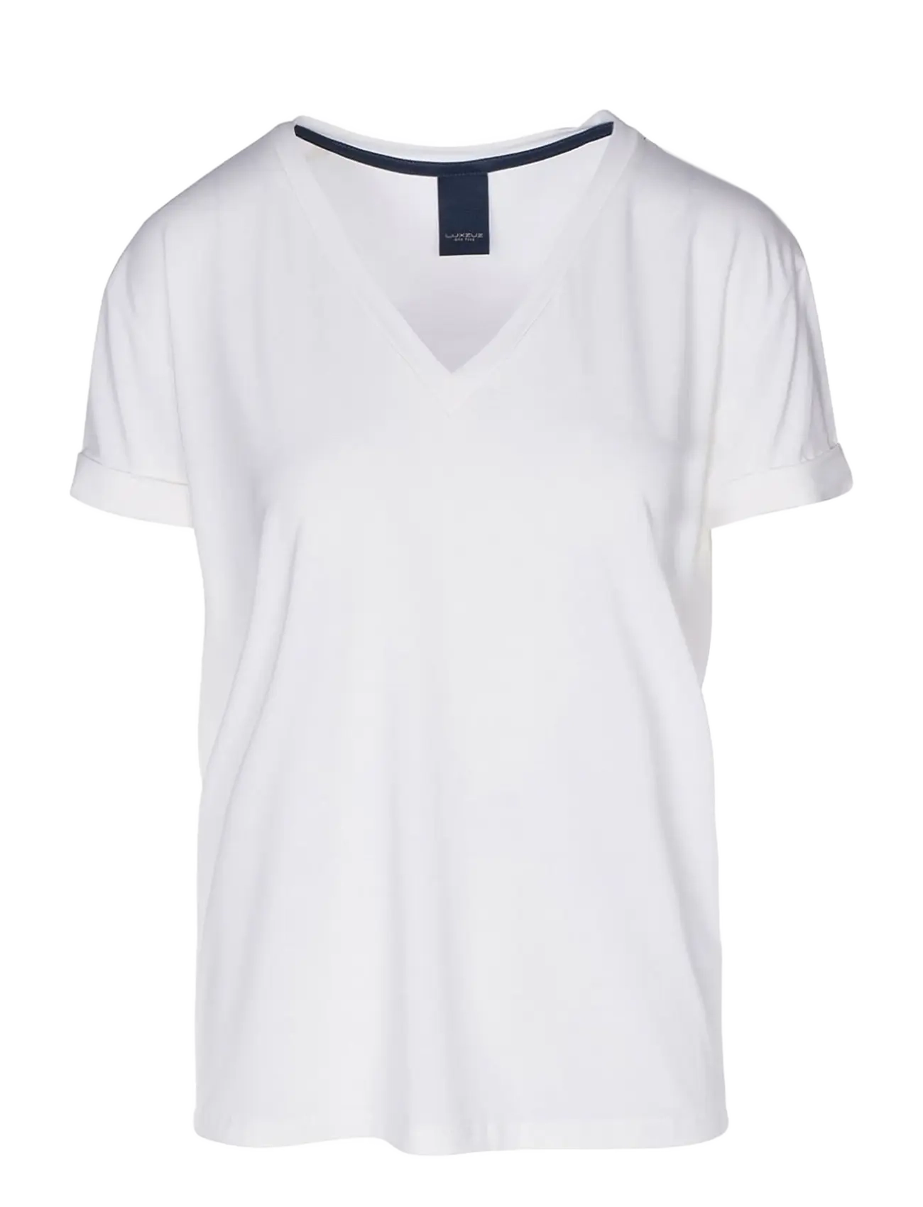 Luxzuz - Karvi Bamboo T-Shirt - t-shirts - 737 cream - 1