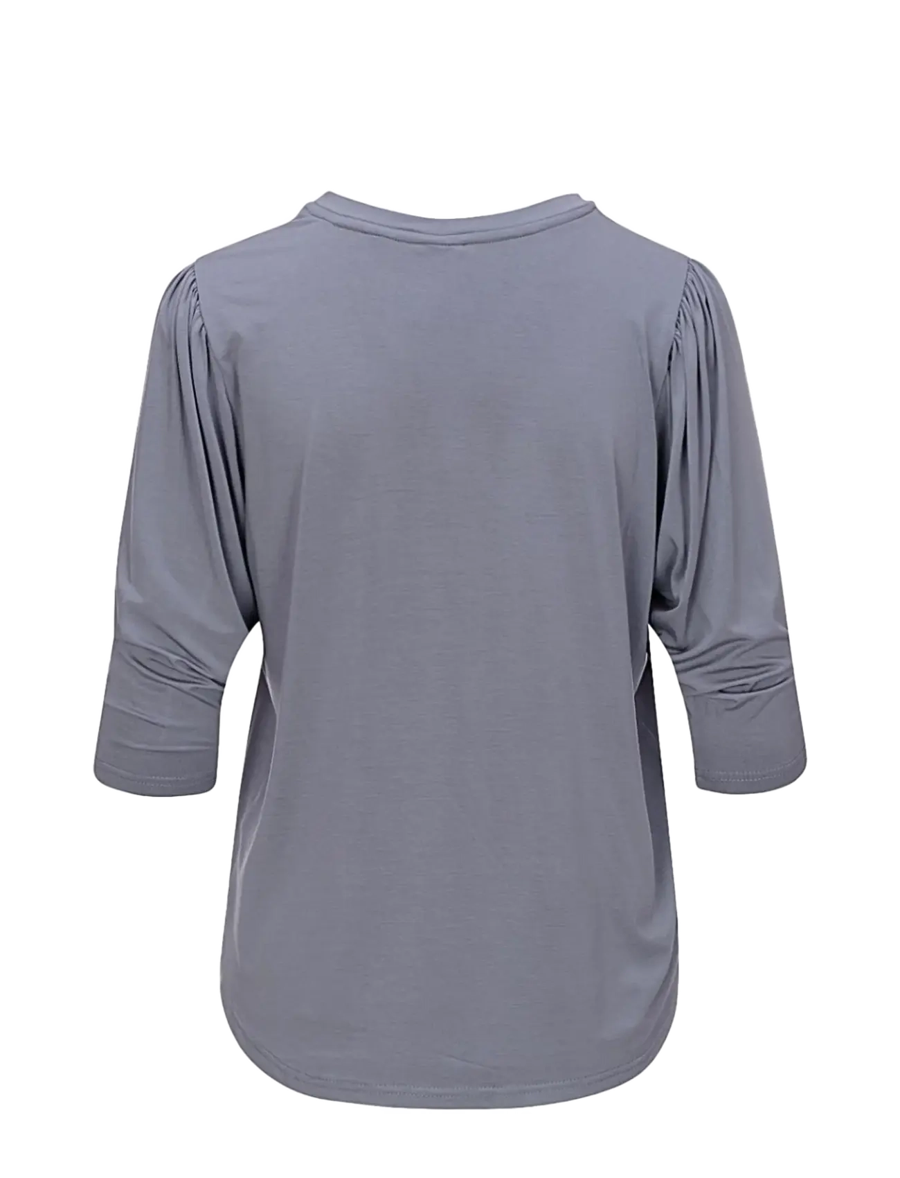 Luxzuz - Lailong Bamboo T-shirt - herbstliche kleidung - steel grey - 2