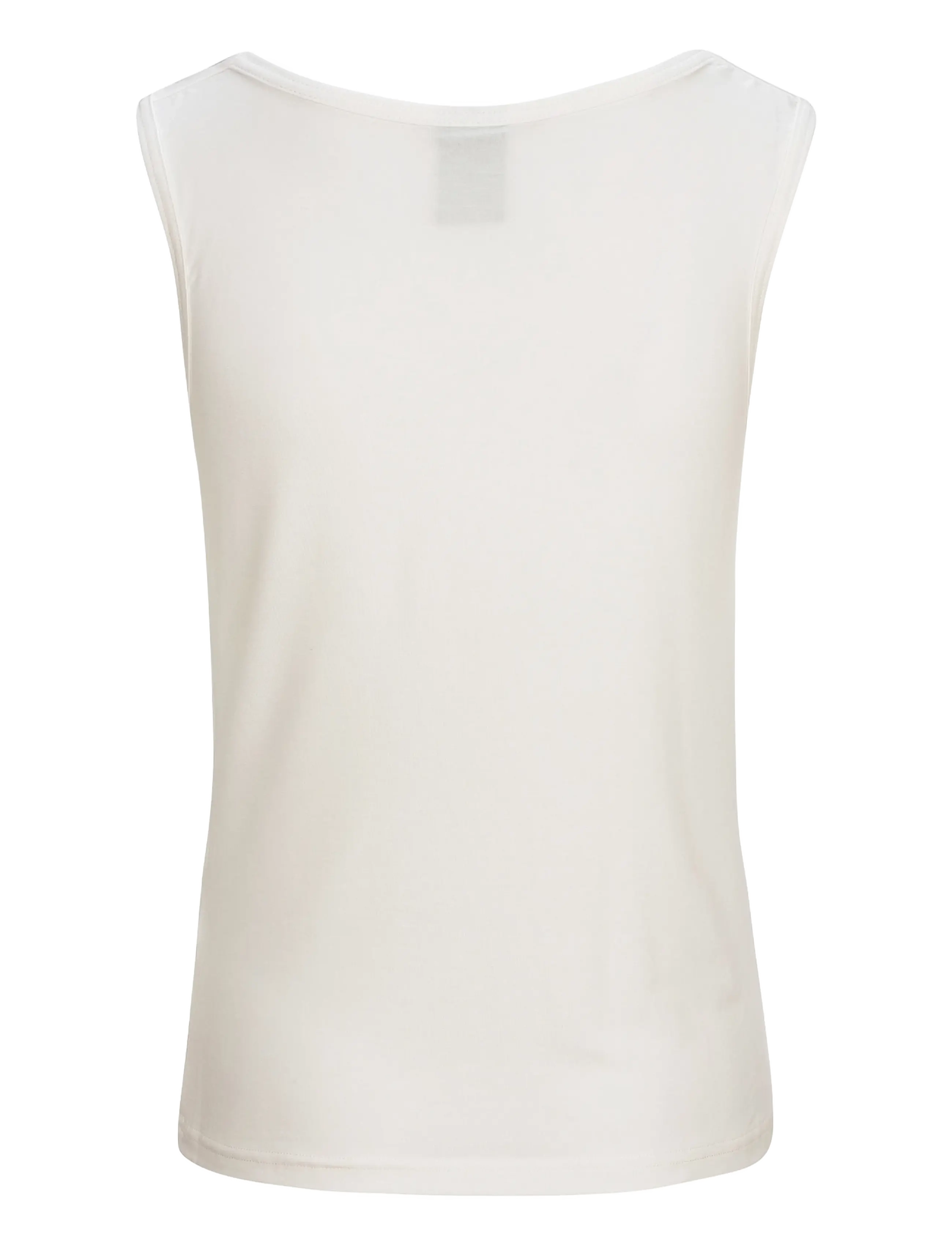 Luxzuz - Pian Top - Ärmellose tops - 737 cream - 2