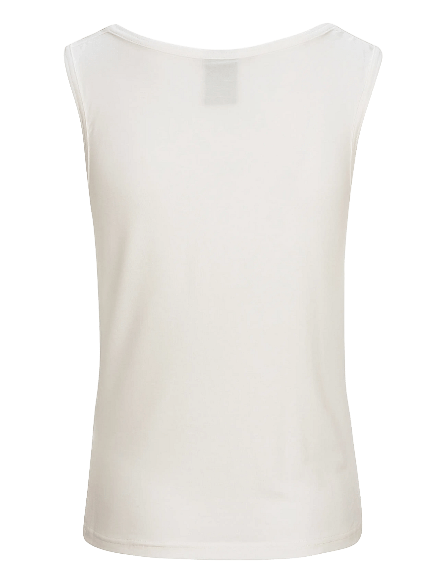 Luxzuz - Pian Top - Ärmellose tops - 737 cream - 2