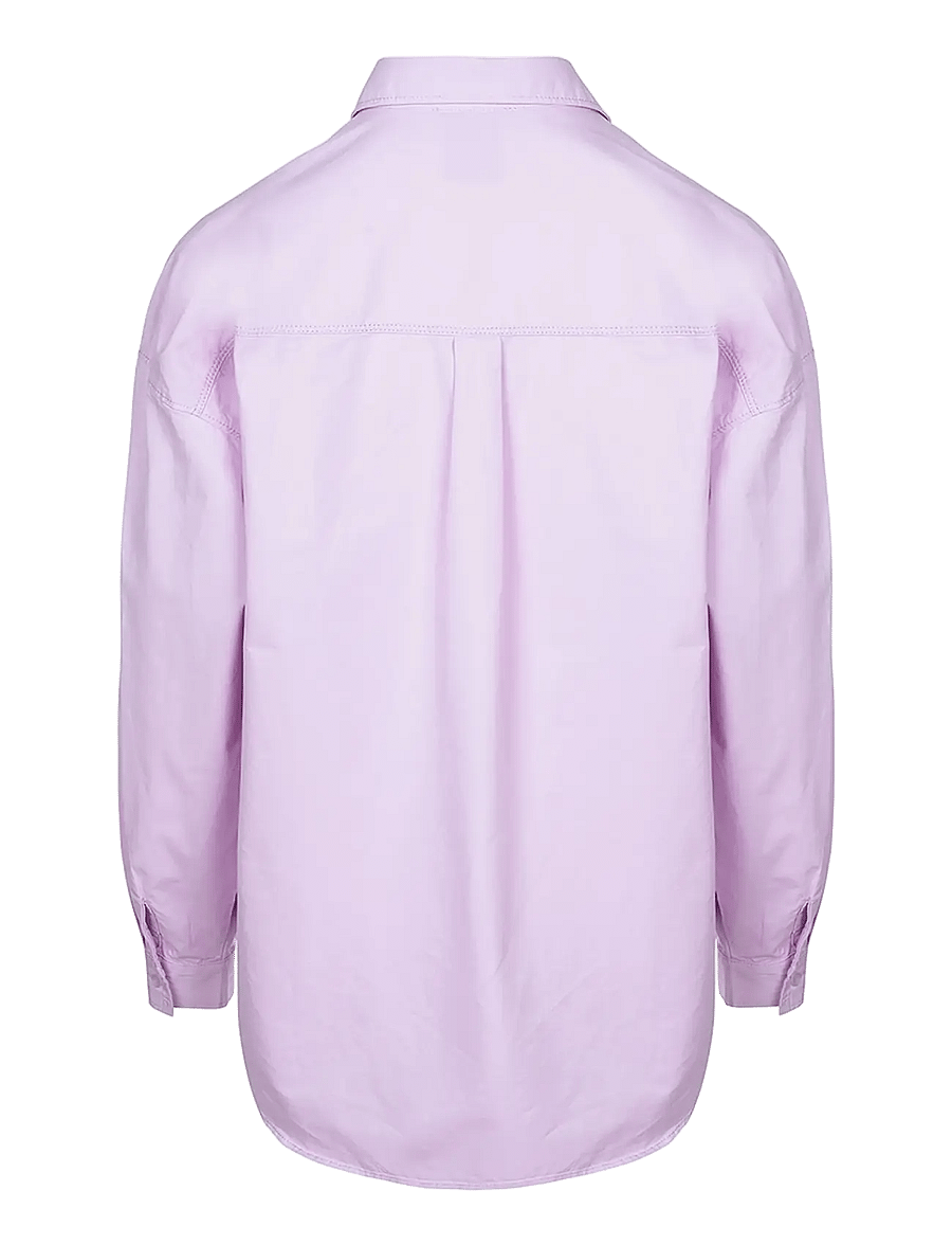 Luxzuz - Soffie Shirt - langärmlige hemden - 328 pink lavender - 1