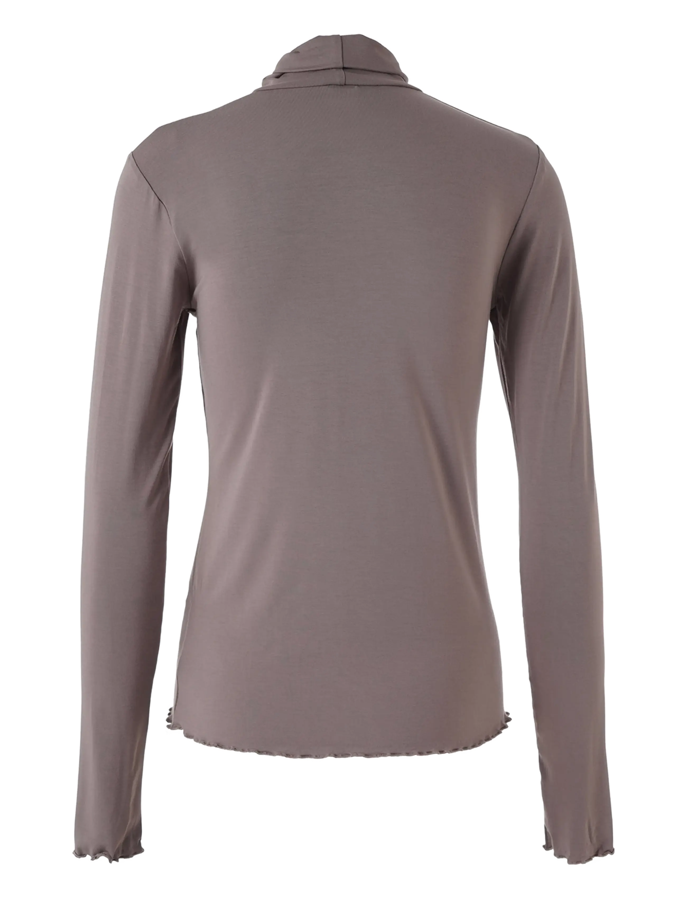 Luxzuz - Jachio Bamboo Rollneck - langärmlige tops - 765 drift wood - 1