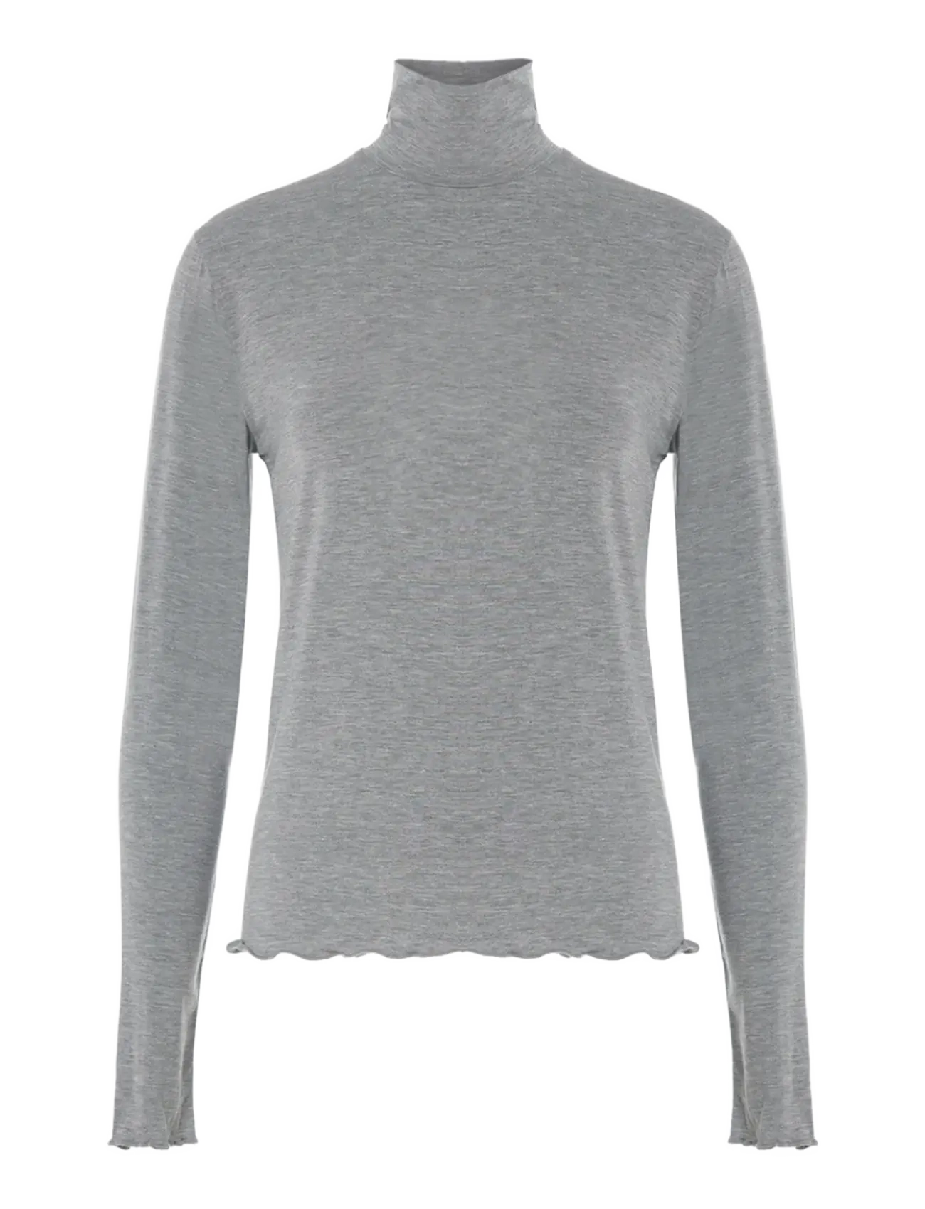 LUXZUZ Jachio Bamboo Rollneck Grau - XXL - Damen