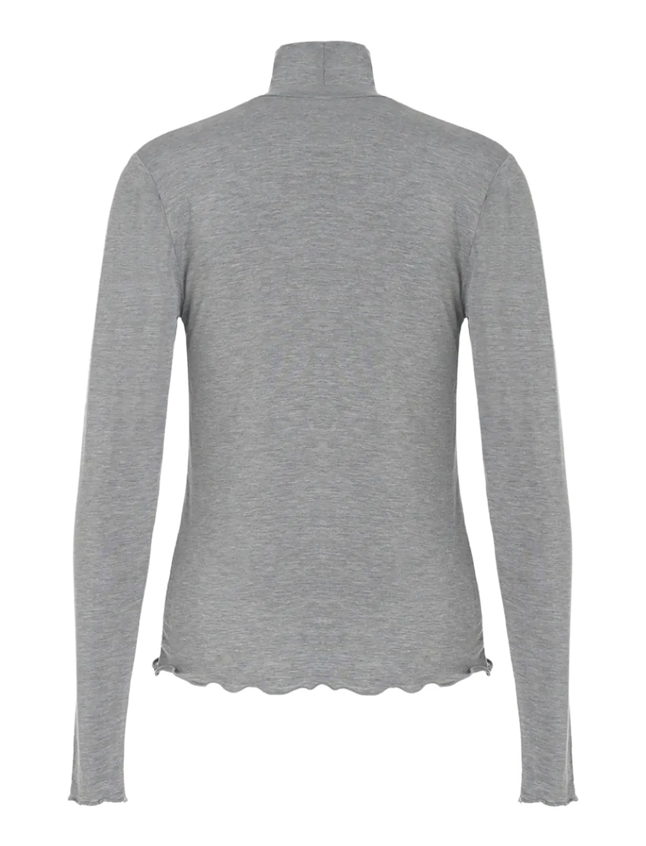 Luxzuz - Jachio Bamboo Rollneck - 821 grey marl - 1