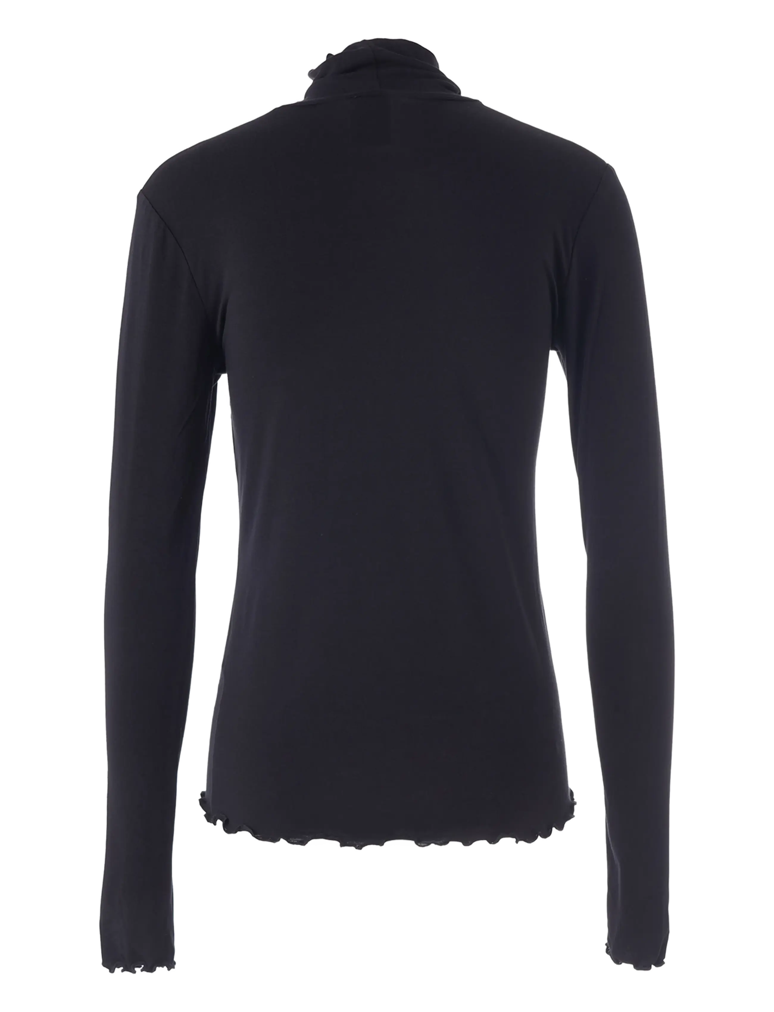 Luxzuz - Jachio Bamboo Rollneck - 999 black - 1