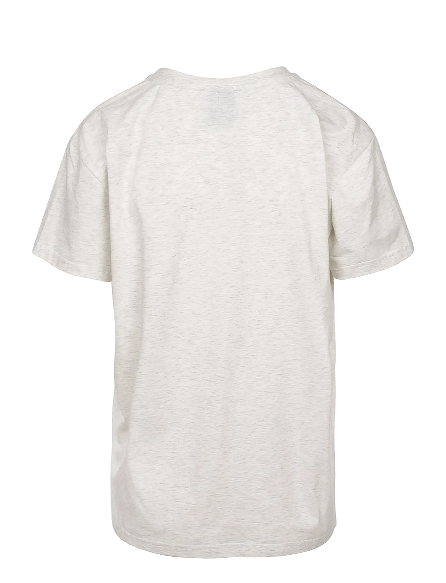 Luxzuz - Troti T-shirt - t-shirts - 826 offwhite melange - 2