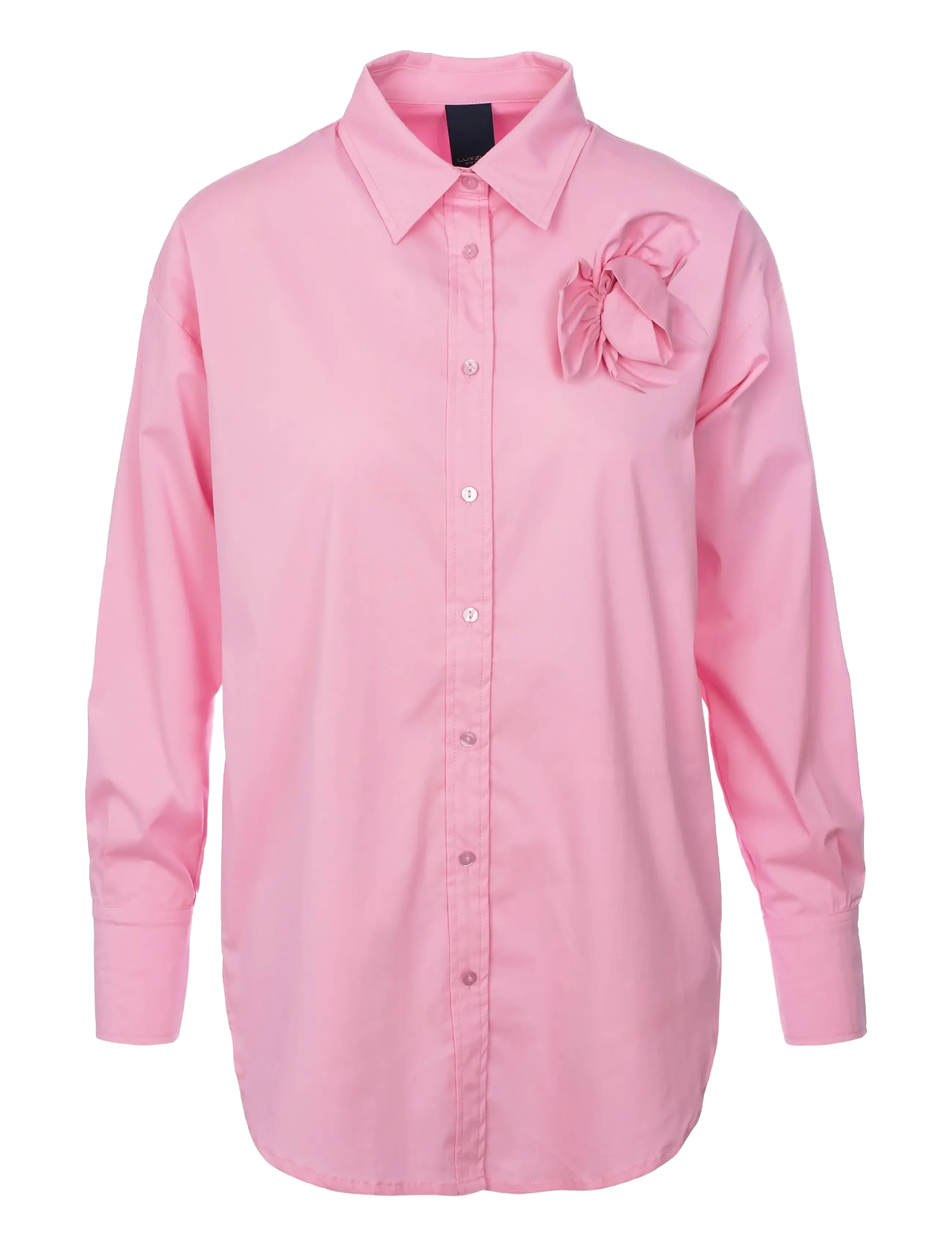 LUXZUZ Gerflow Shirt Pink - S - Damen