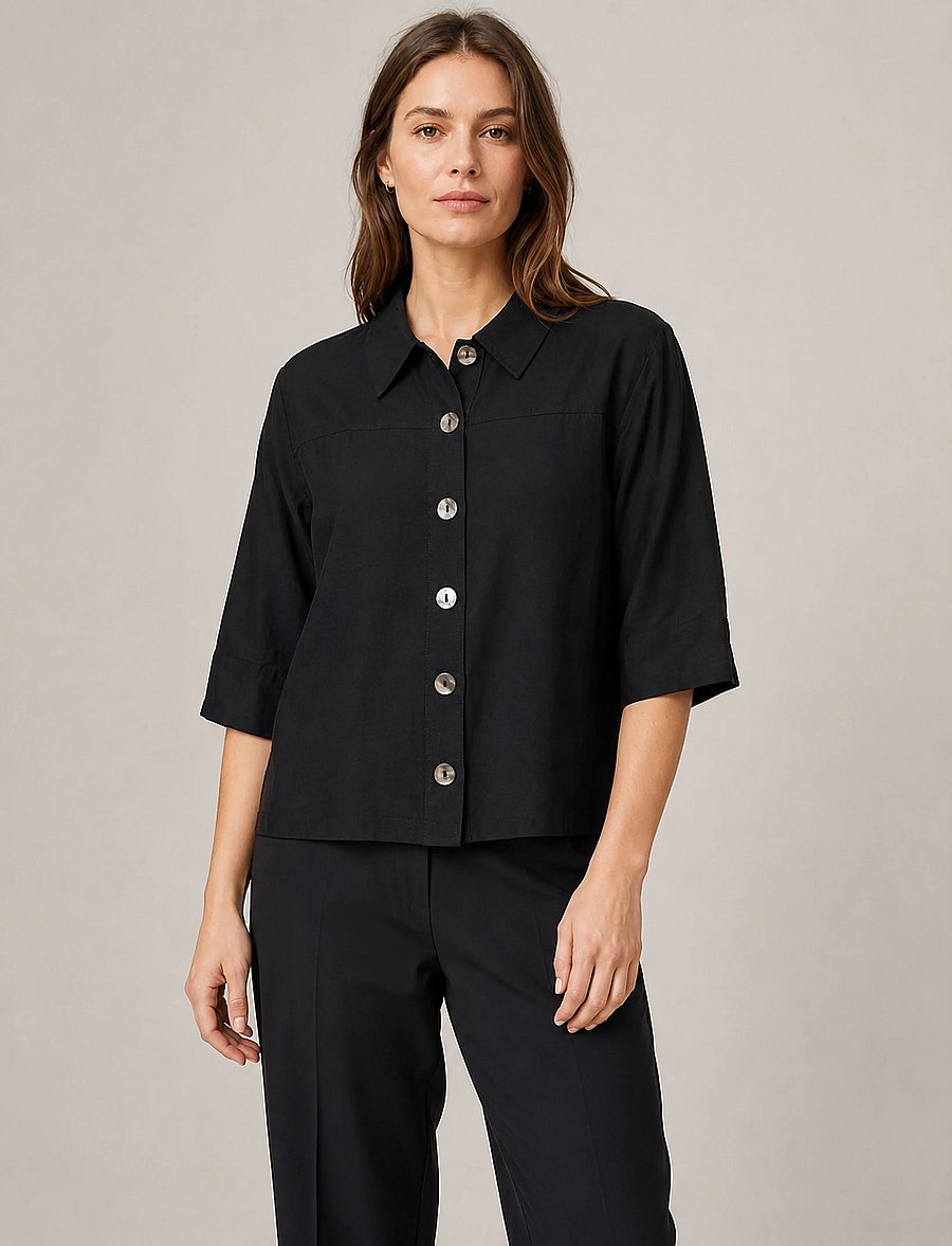 Luxzuz - Kirsti Jacket - frühlingsjacken - 999 black - 0