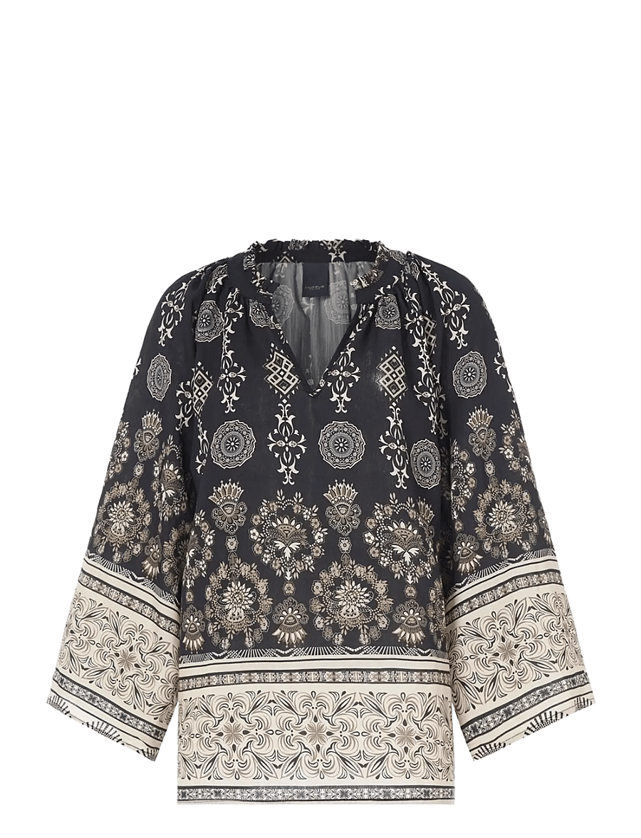 Luxzuz - Salinas Blouse - 999 black - 1
