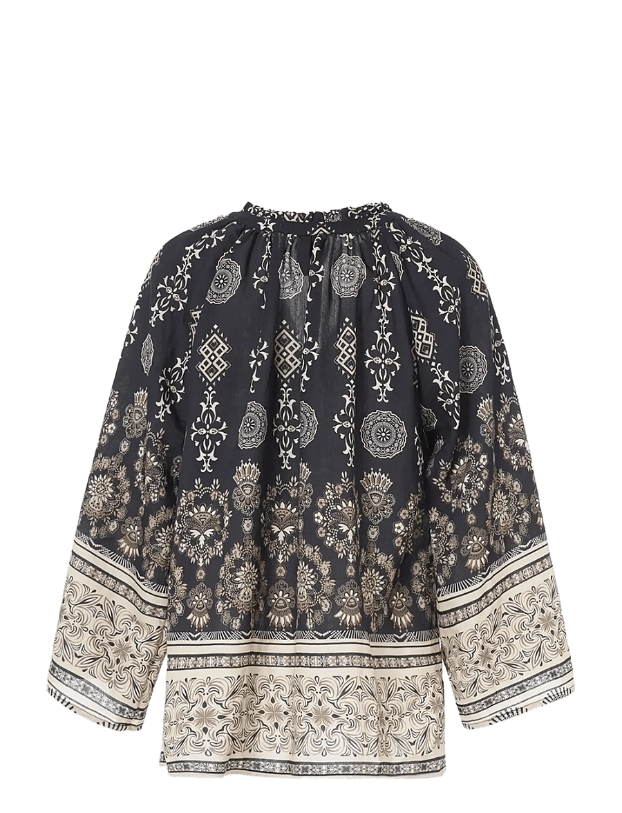 Luxzuz - Salinas Blouse - 999 black - 2