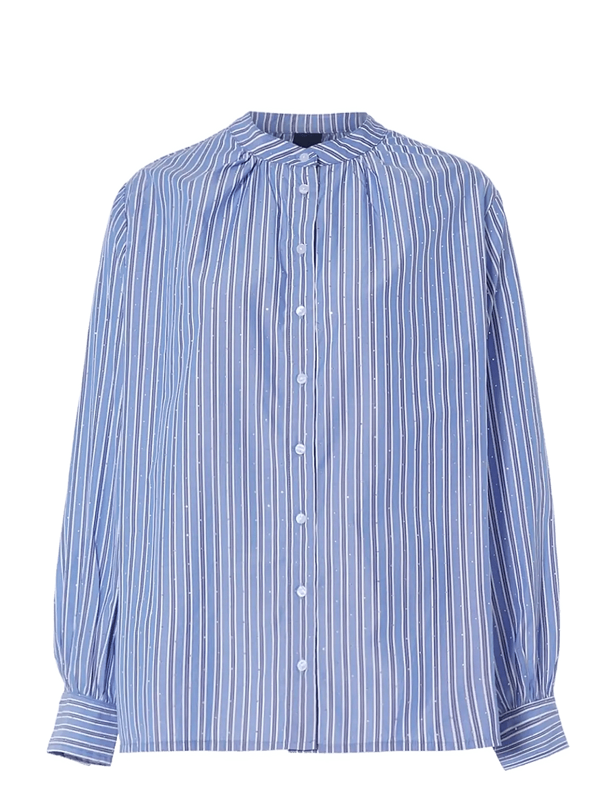 Luxzuz - Christin Shirt - 585 blue bonnet - 0