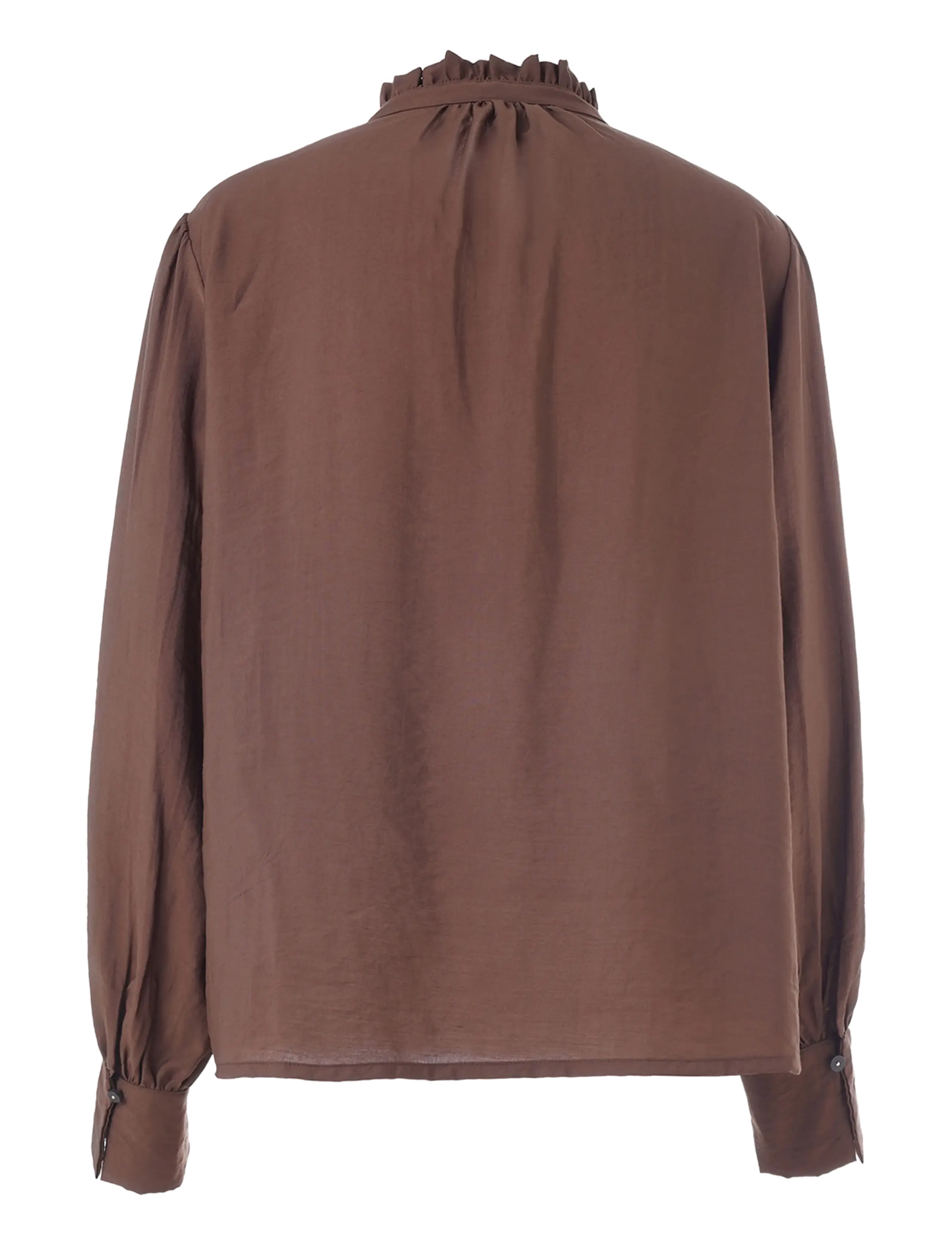 Luxzuz - Flow Blouse - 766 chicory coffee - 2