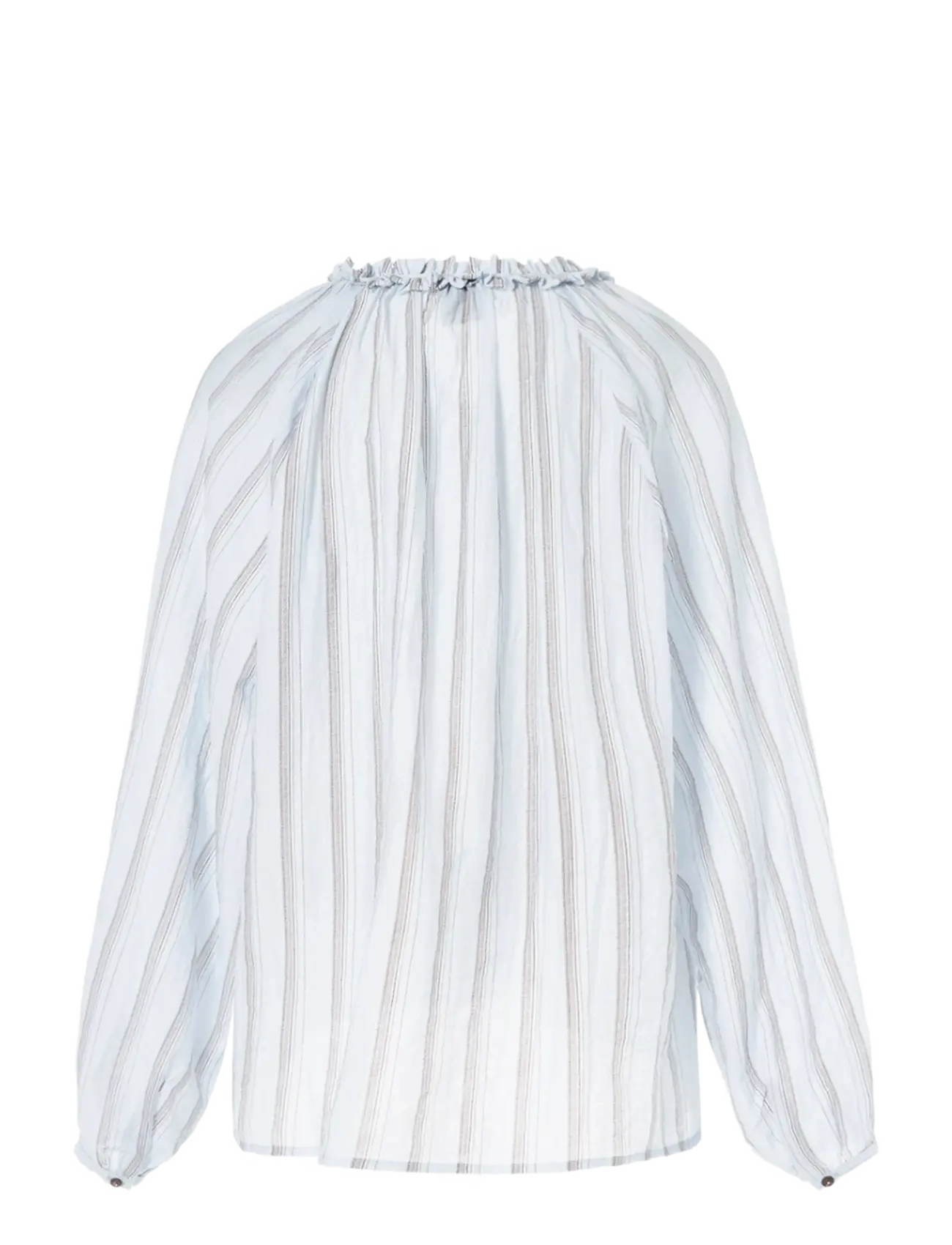 Luxzuz - Chalina Shirt - langärmlige hemden - 503 blue fog - 2