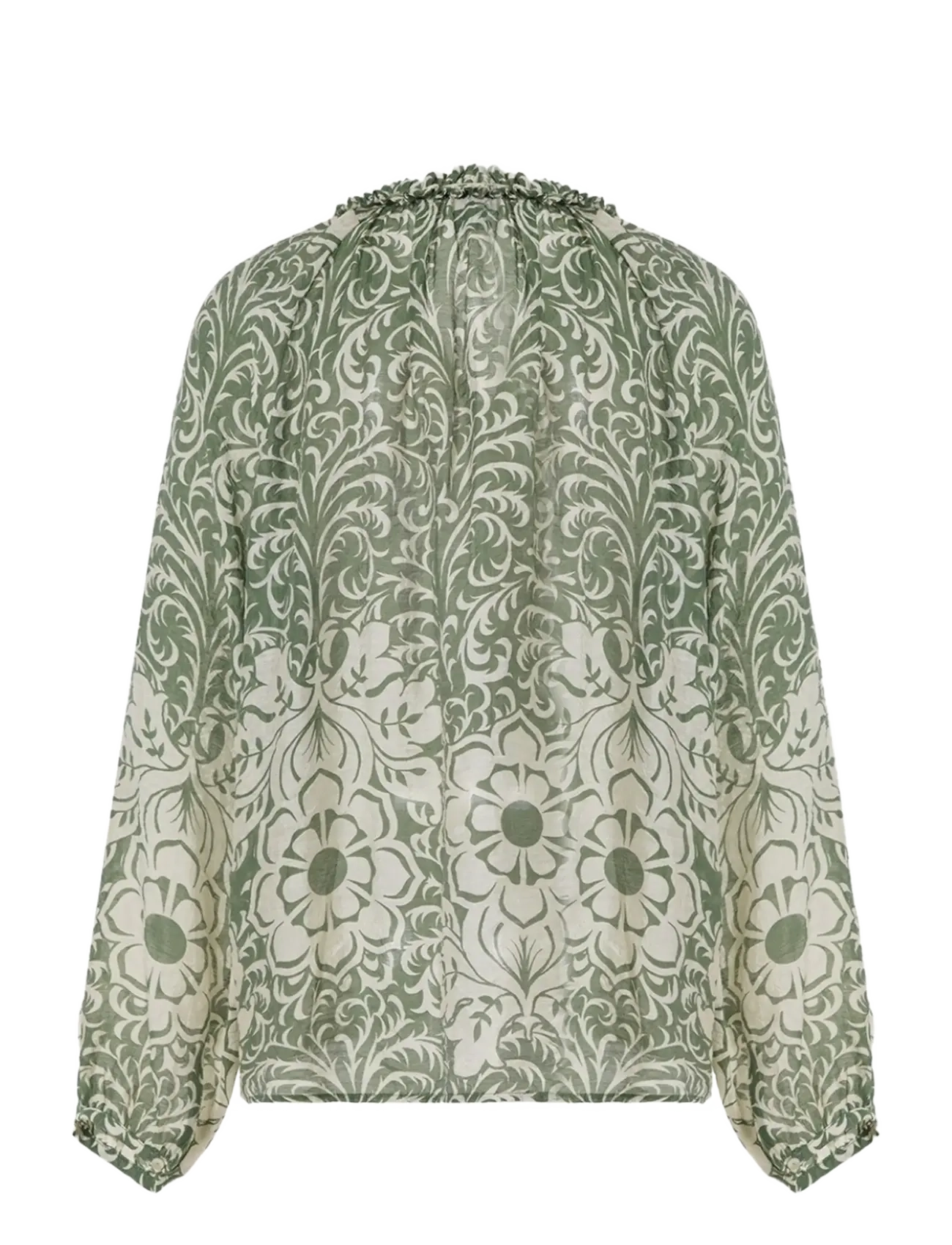 Luxzuz - Chalina Shirt - 631 bronze green - 2