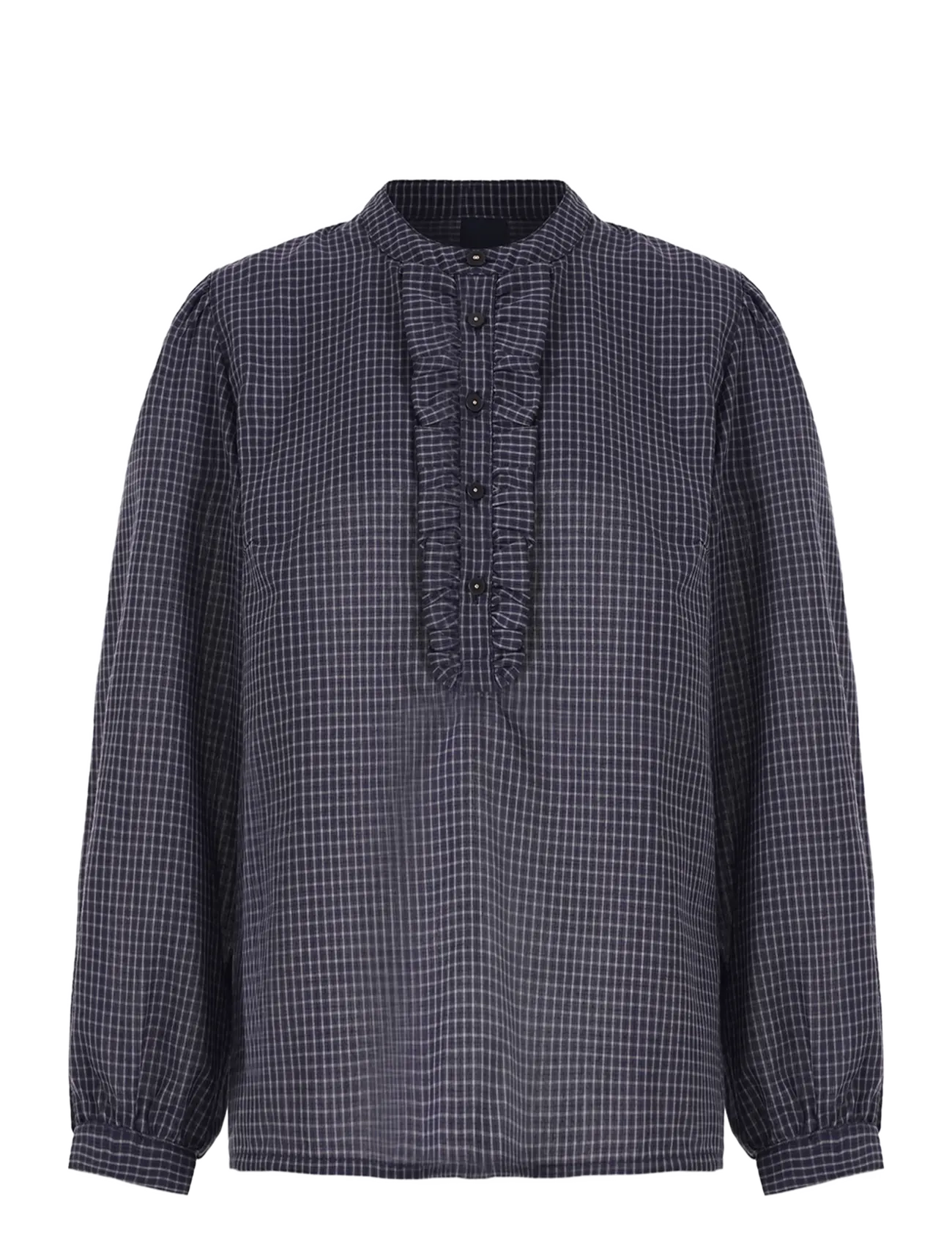 LUXZUZ Anso Bluse Navy - L - Damen