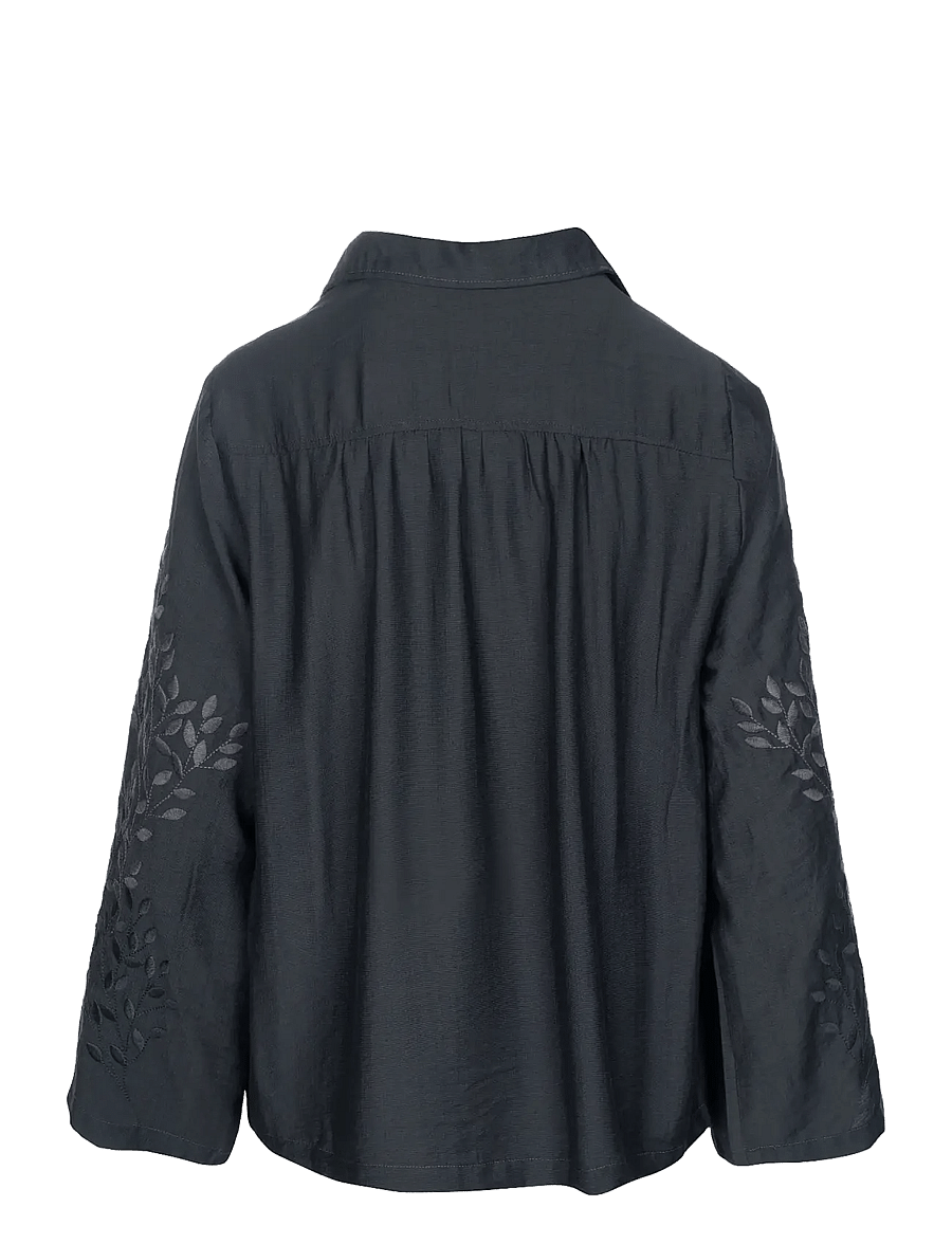 Luxzuz - Siwano Blouse - 829 vulcan - 2
