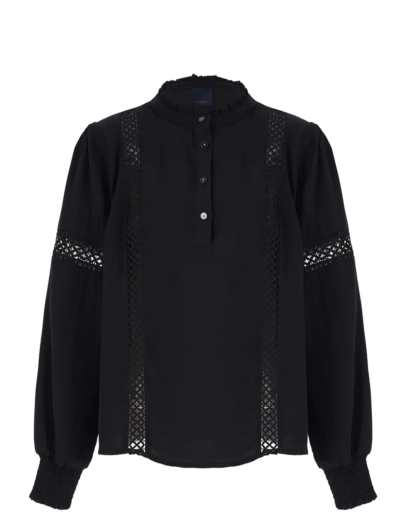 LUXZUZ Jillie Bluse Schwarz - S - Damen
