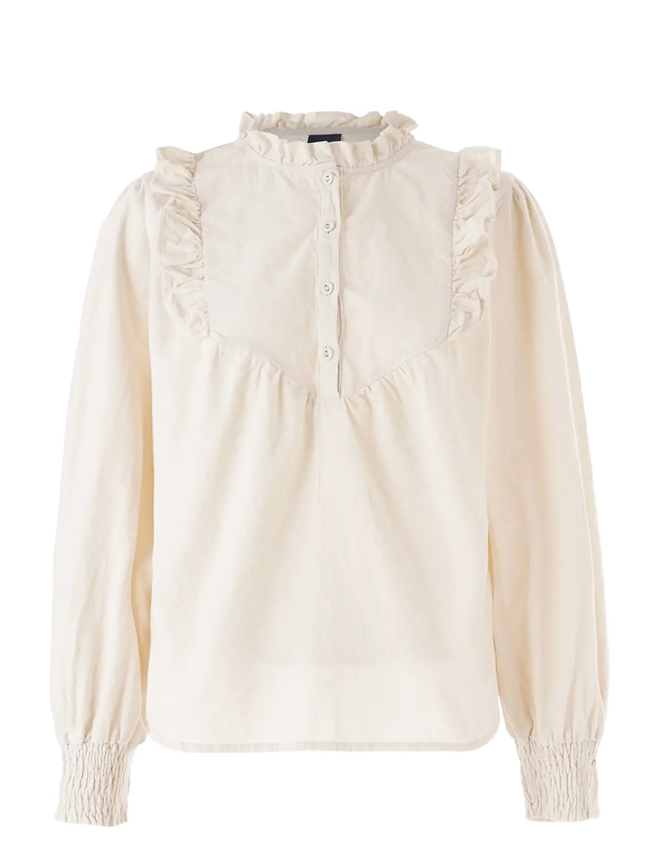 LUXZUZ Josefia Bluse Cream - M - Damen