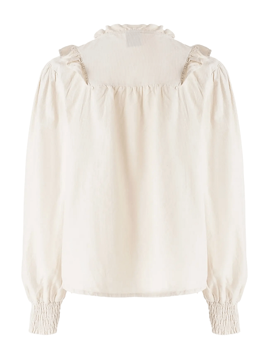 Luxzuz - Josefia Blouse - 741 ecru - 1