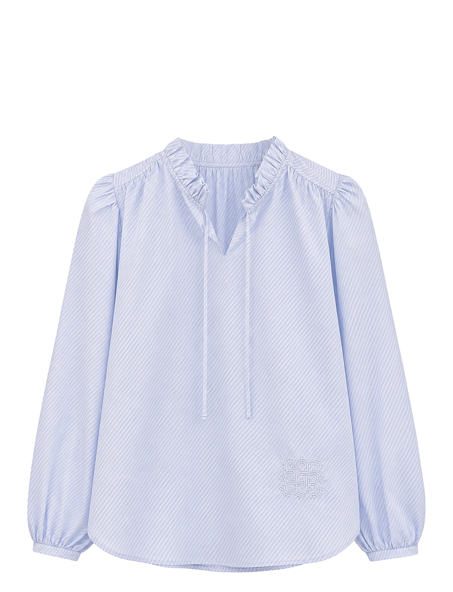 Luxzuz - Josine Blouse - 504 xenon blue - 1