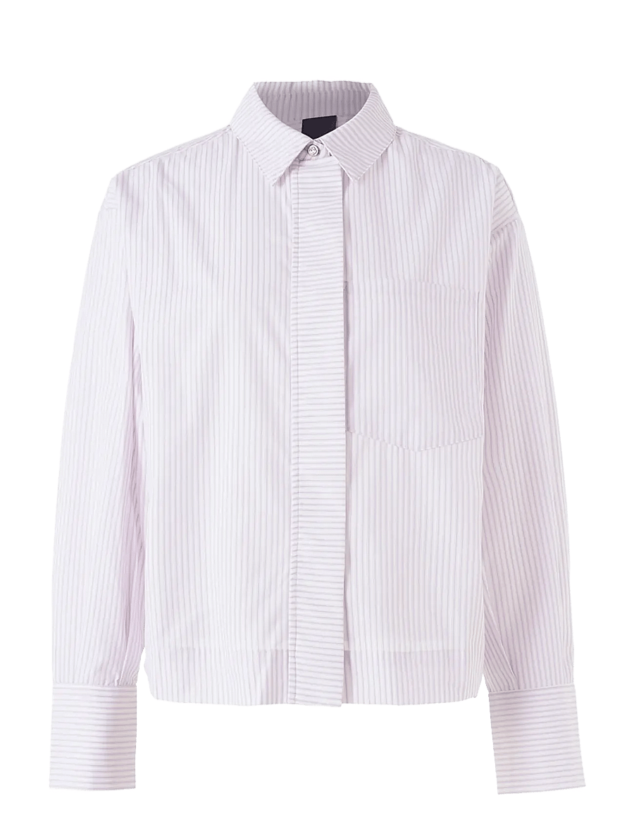 Luxzuz - Makiero Shirt - langärmlige hemden - 322 pink lady - 1