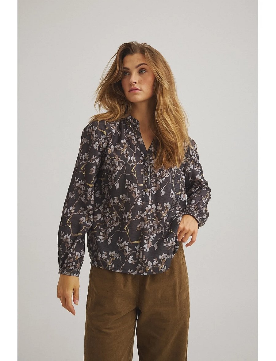 Luxzuz - Ansiga Blouse - 822 magnet - 0