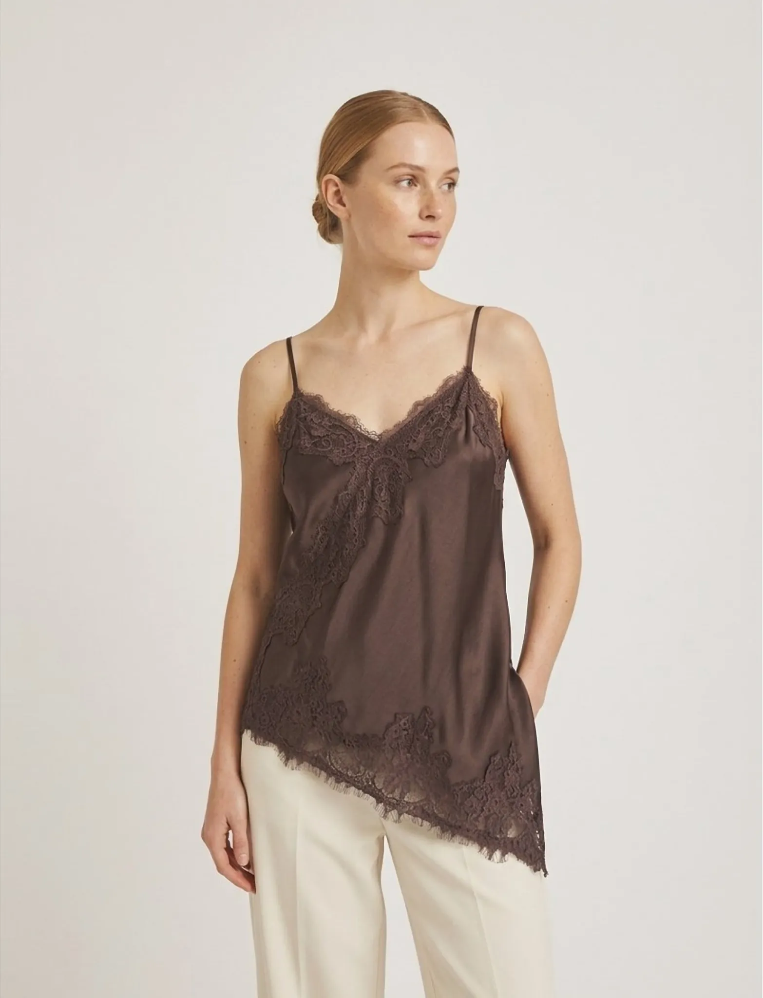 Luxzuz - Lennie Top - Ärmellose tops - bark brown - 0