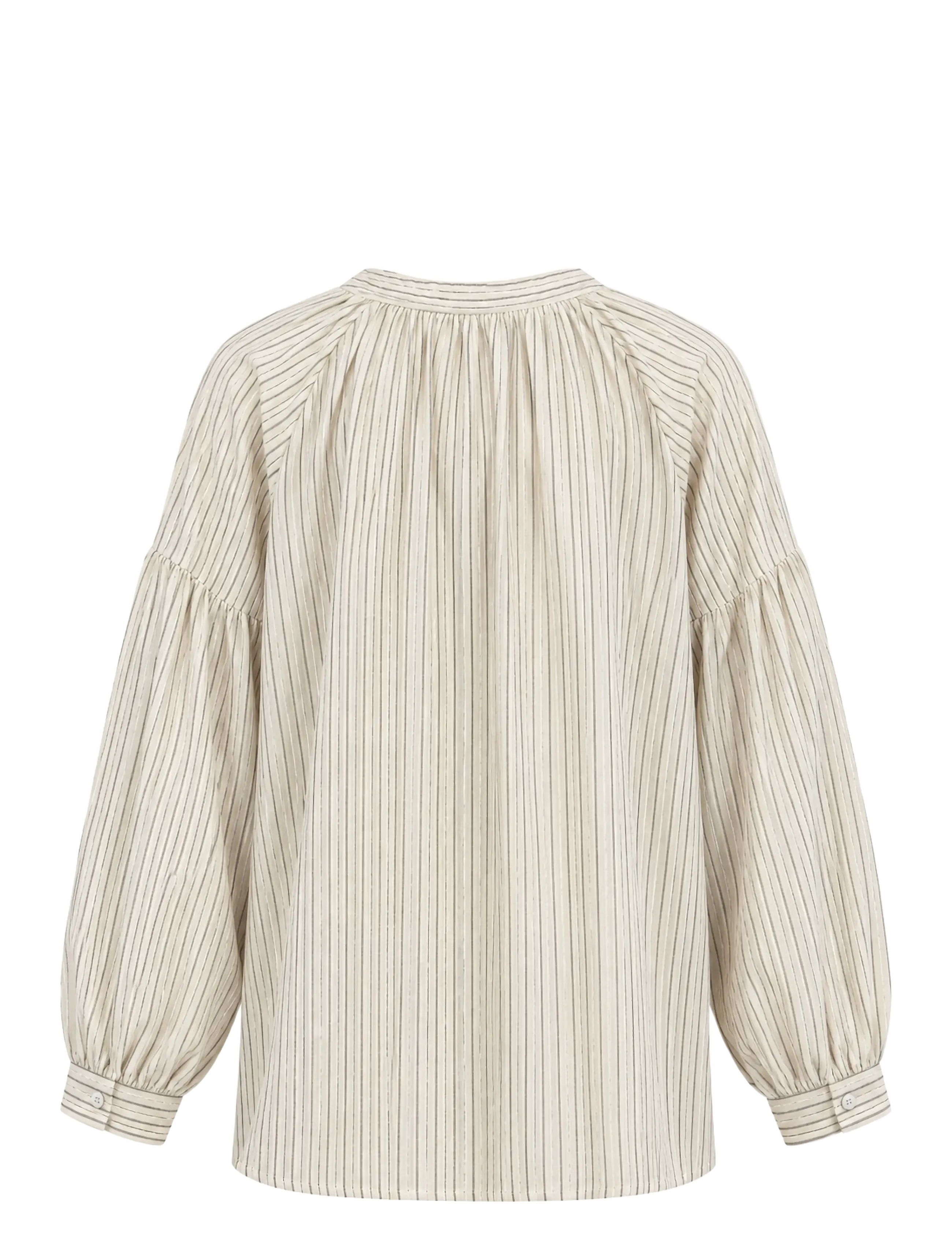 Luxzuz - Alise Shirt - langærmede skjorter - soft ecru - 2
