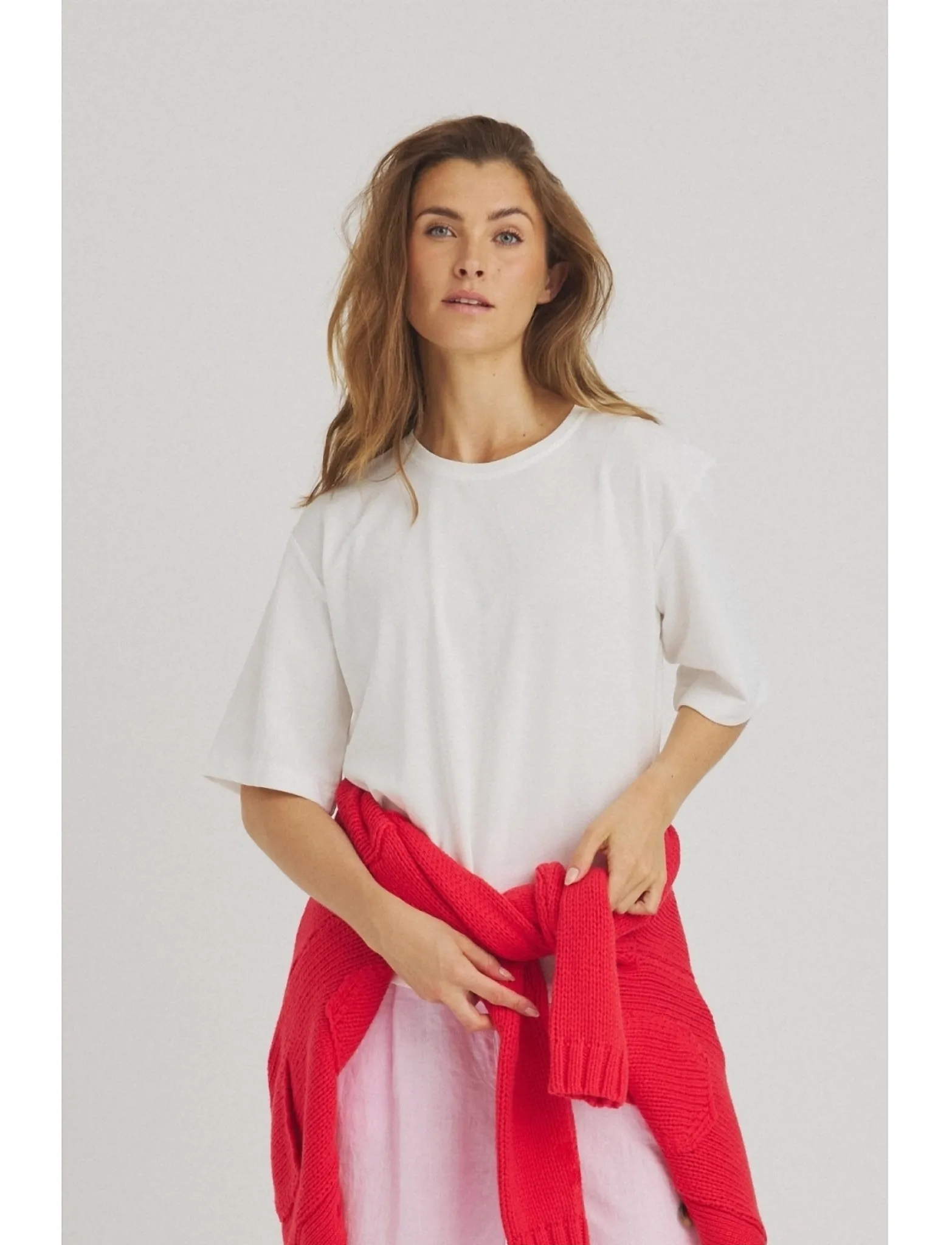 Luxzuz - Boxy T-shirt - die niedrigsten preise - cream - 0