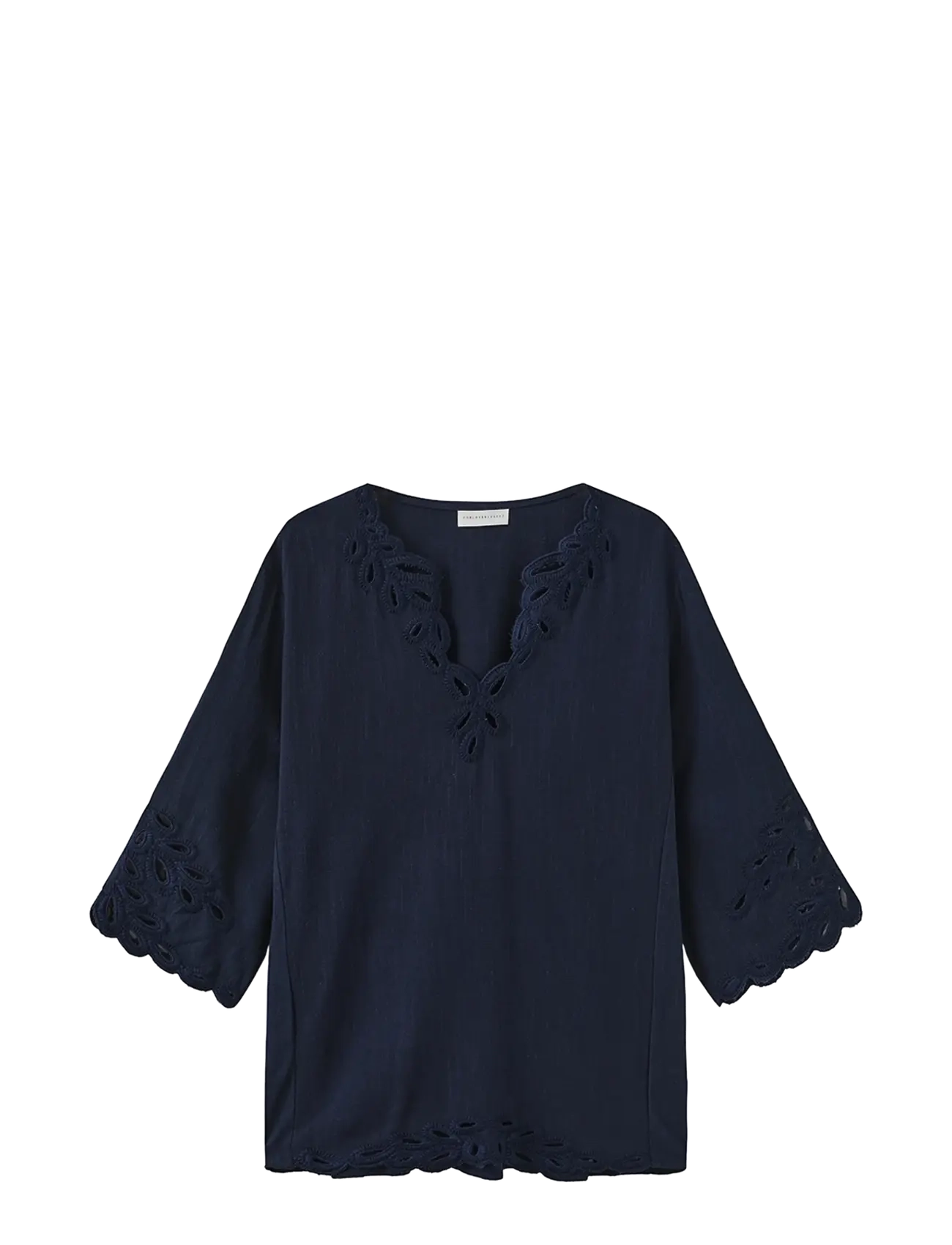 Luxzuz Vicha Blouse - Blusar - DARK BLUE / navy