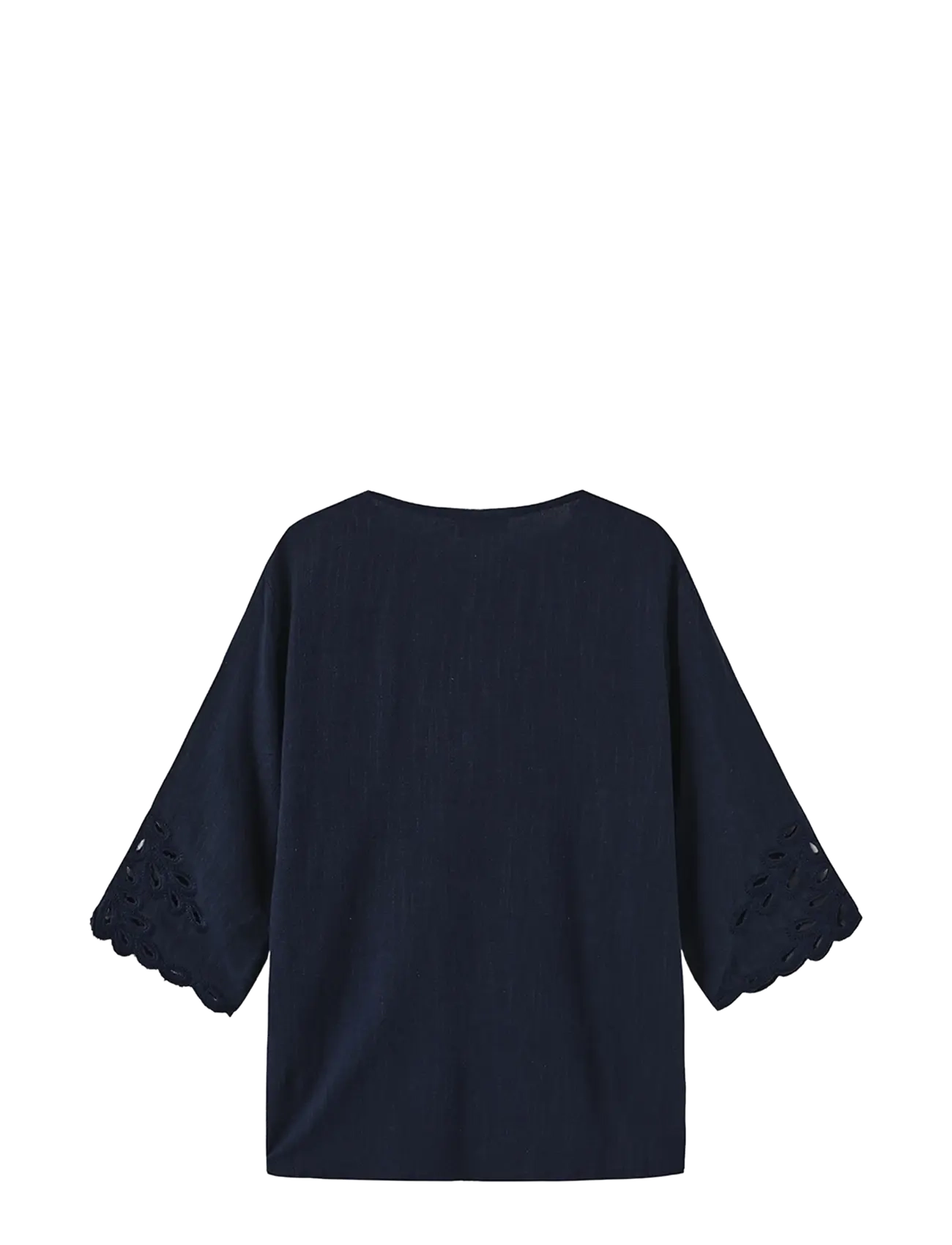 Luxzuz - Vicha Blouse - blusar - dark blue - 2