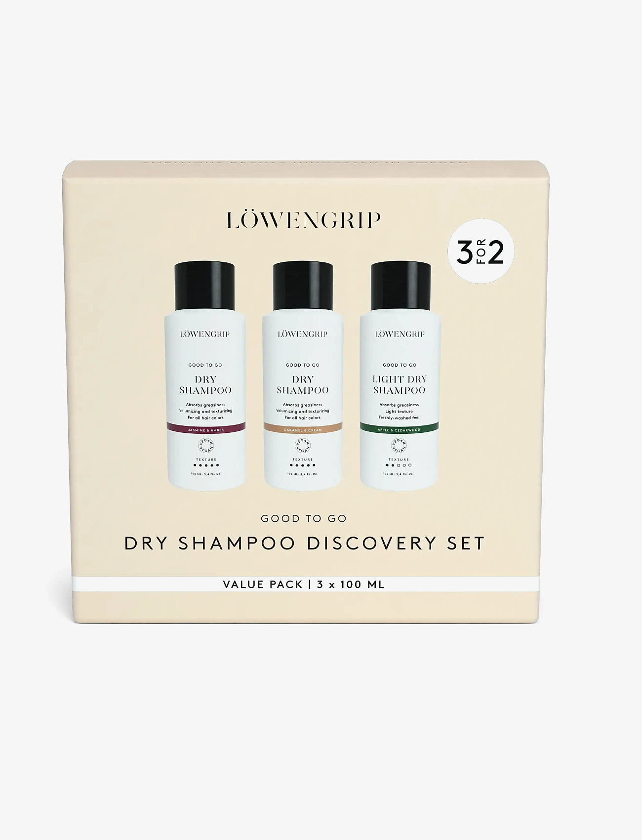 Löwengrip - Good To Go – Dry Shampoo Discovery Set - under 200 kr - clear - 0