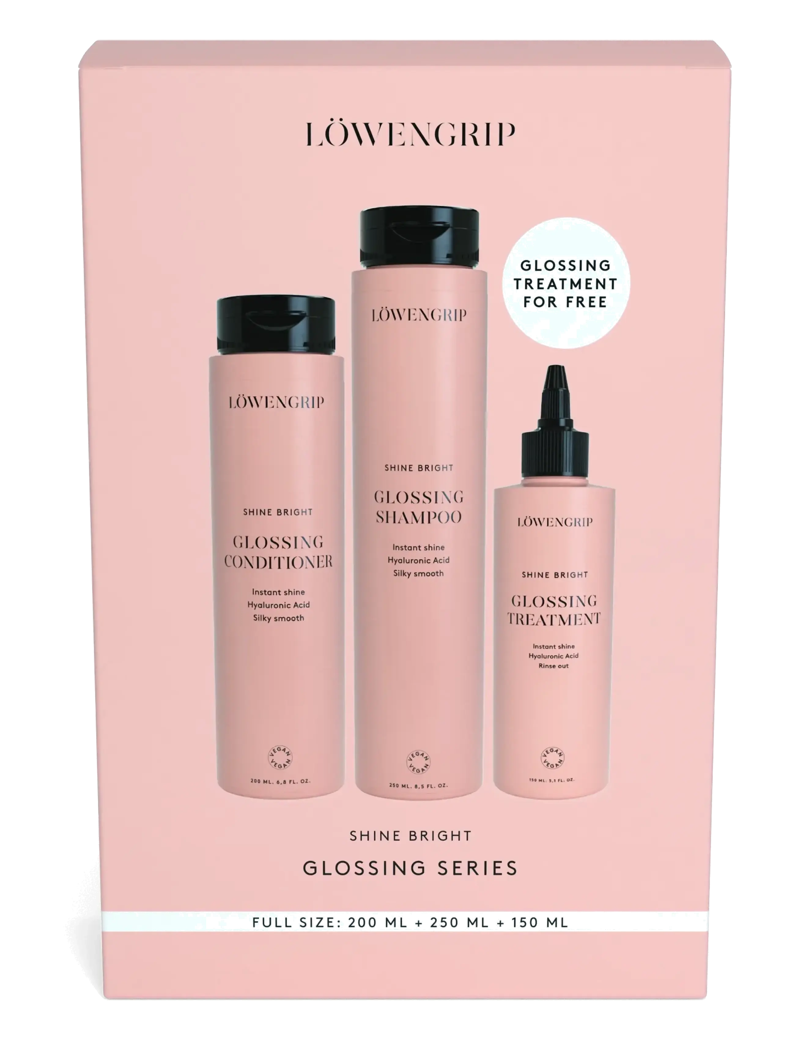 Löwengrip Shine Bright -  Glossing Value Kit - Hårkure - NO COLOR / undefined