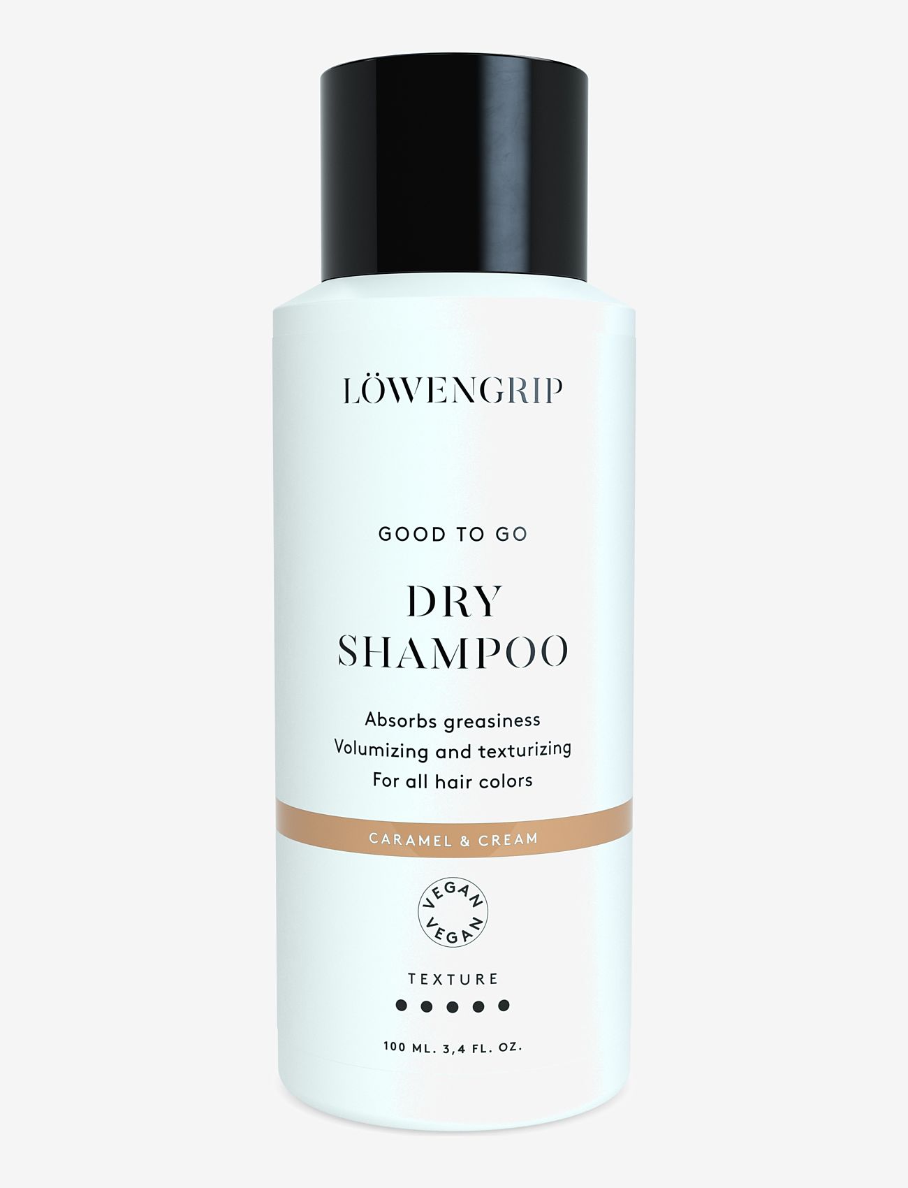 Löwengrip - Good To Go (caramel & cream)  Dry Shampoo - tørrshampo - clear - 0