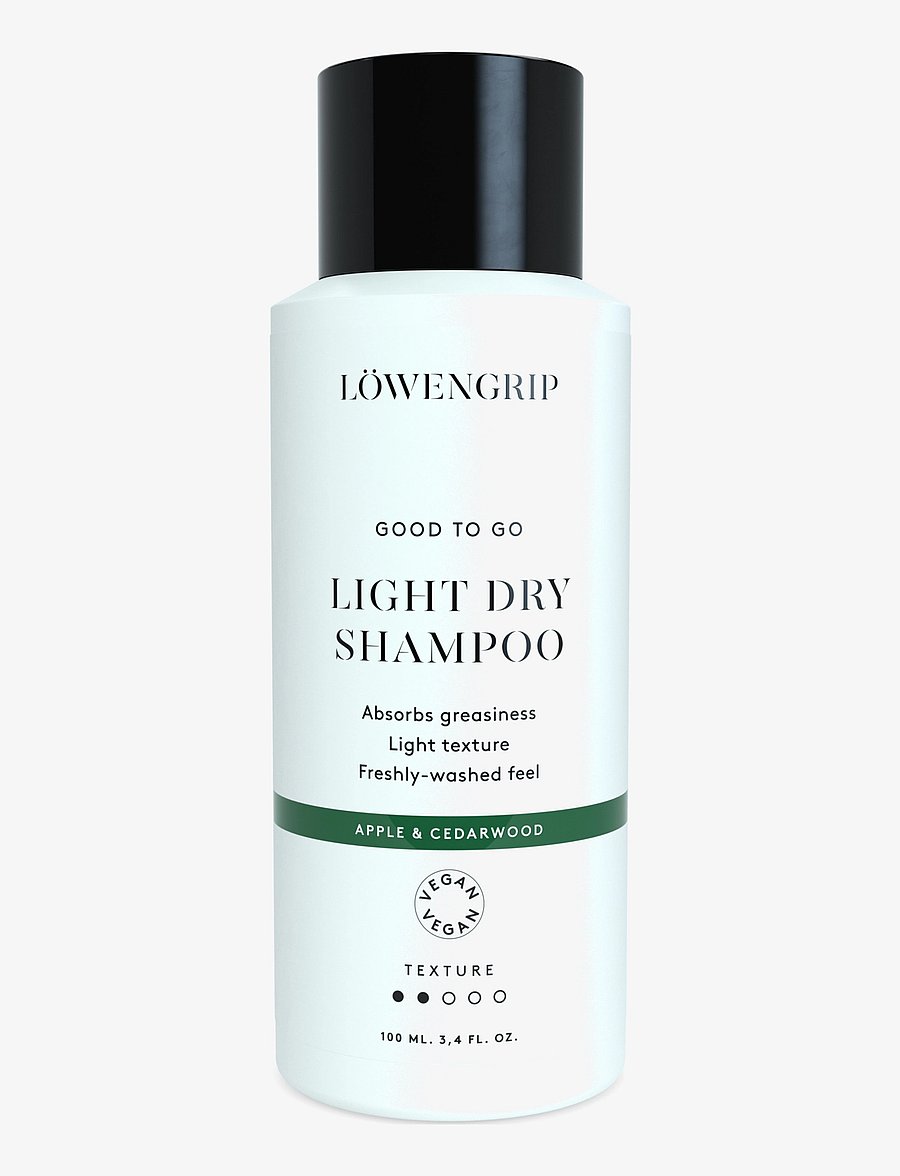 Löwengrip - Good To Go Light (apple & cedarwood) Dry Shampoo - tørshampoos - clear - 0